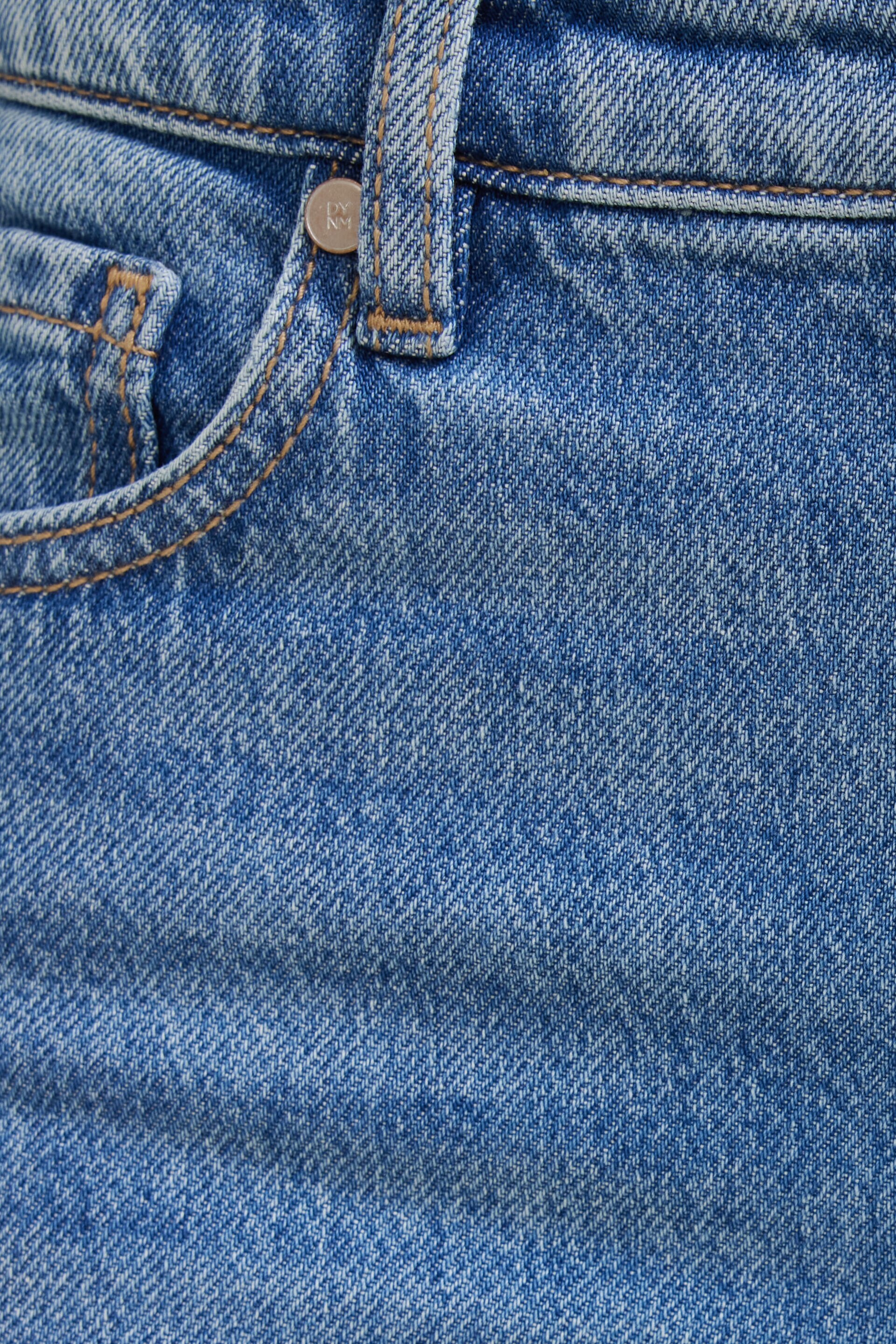 Jean ajusté à taille haute Frenchie