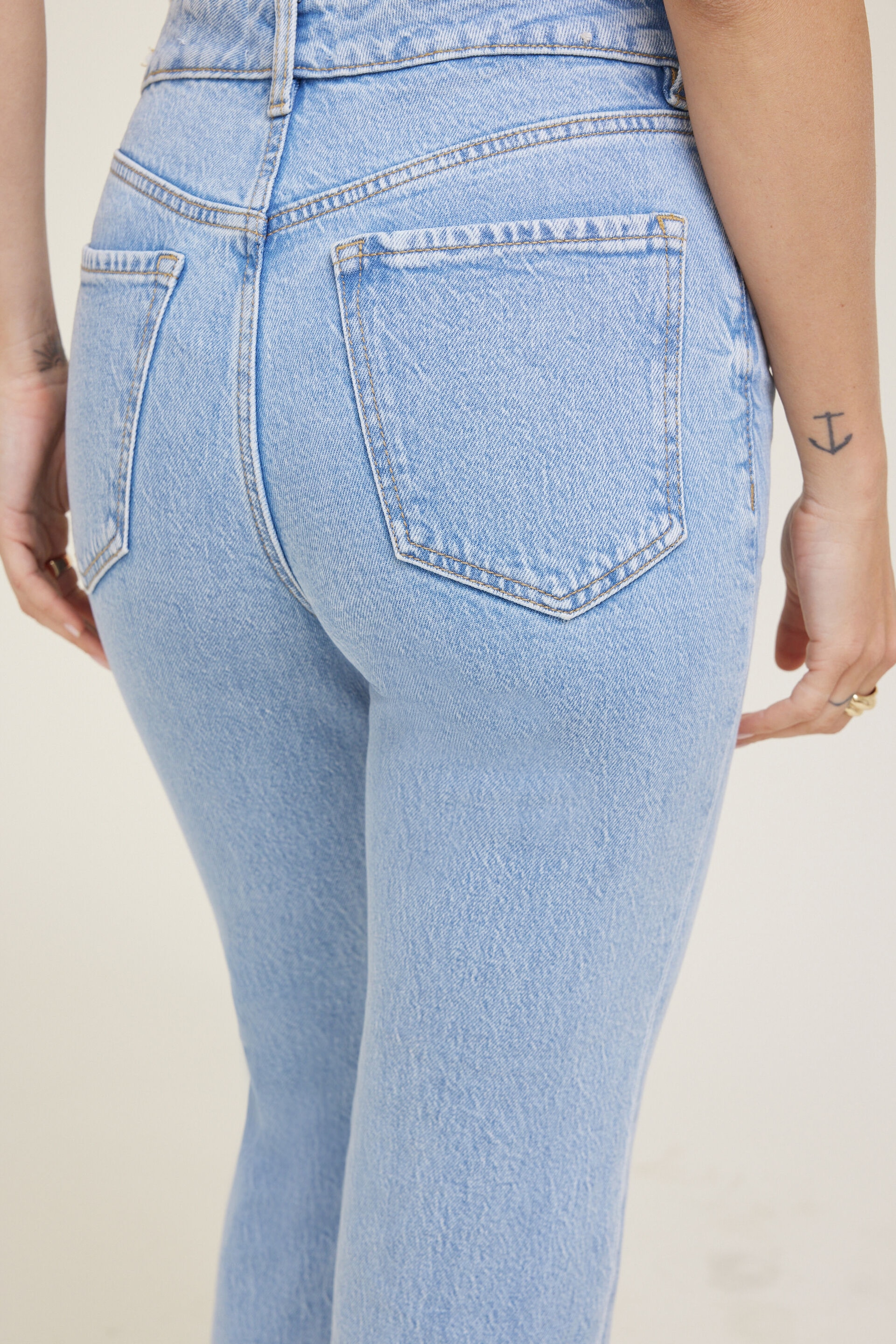 Frenchie High Rise Slim Leg Jeans