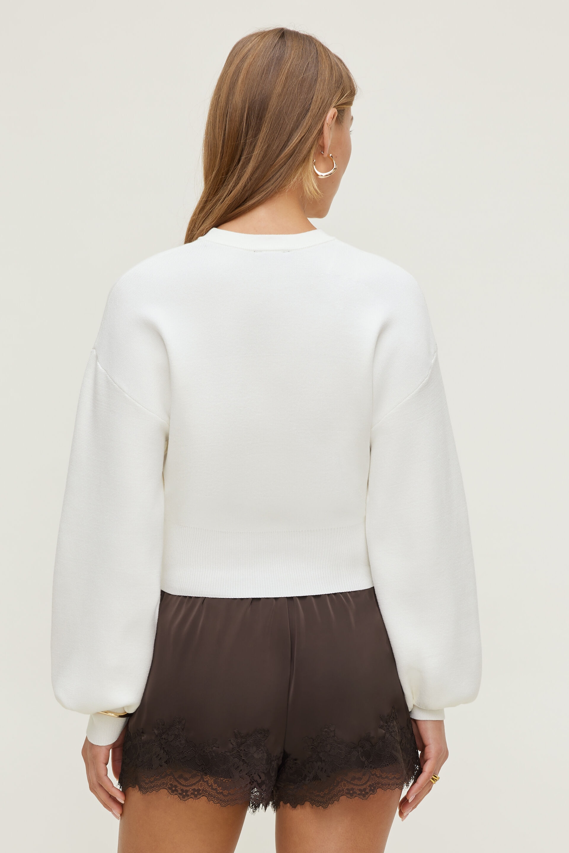 Balloon Sleeve Sweater