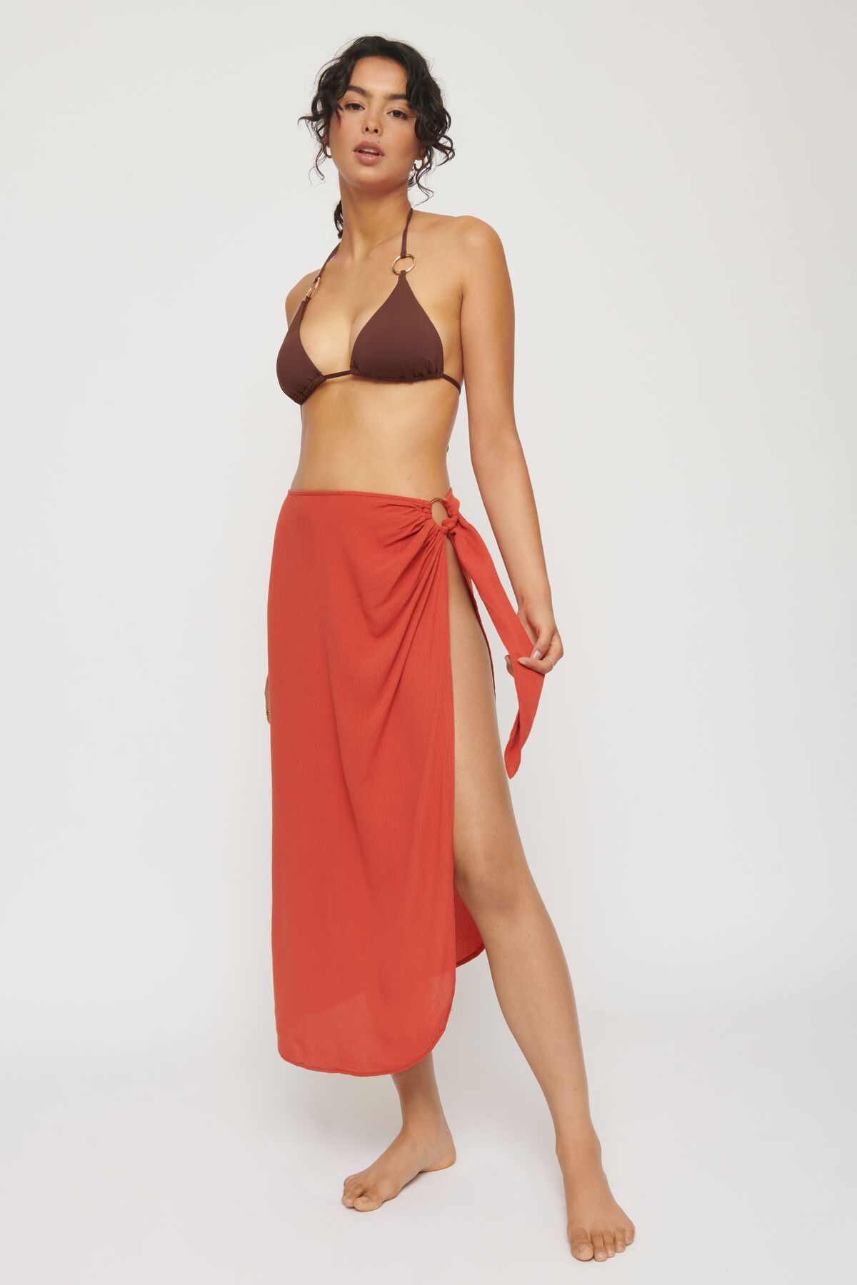 Dynamite Double Loop Wrap Skirt 10006734637Q