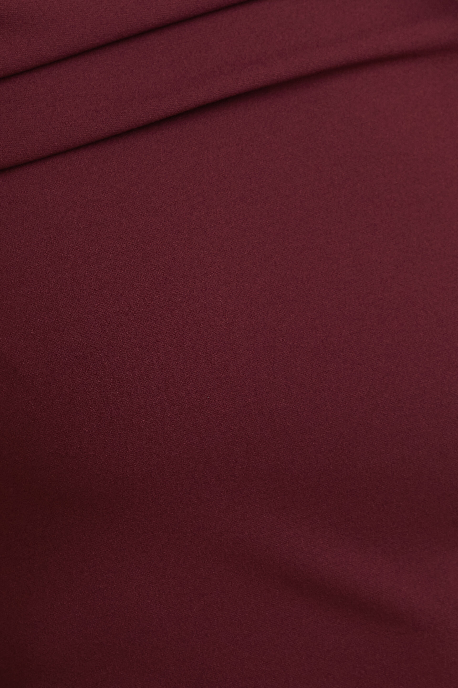 Off Shoulder Crepe Mini Dress