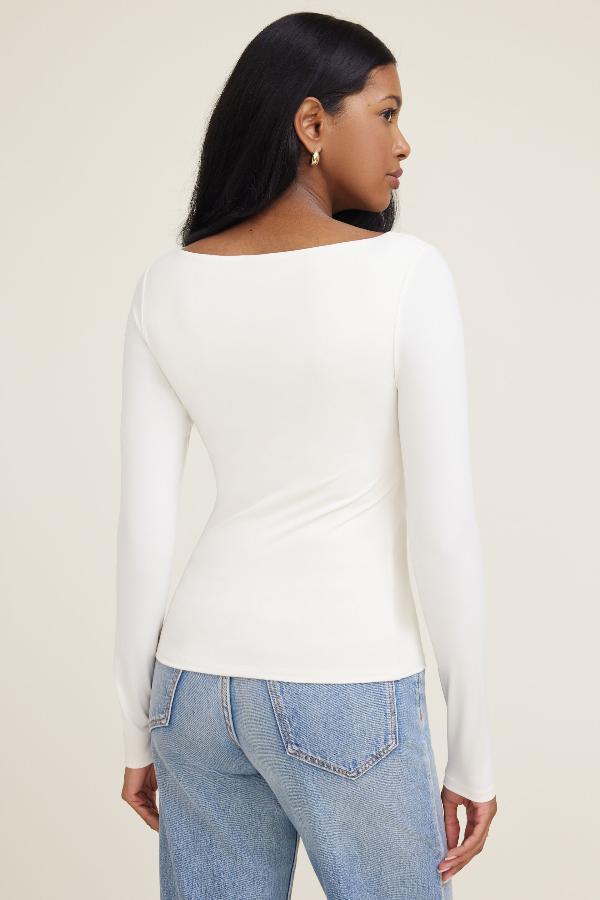 Nola Sculpt Long Sleeve Top