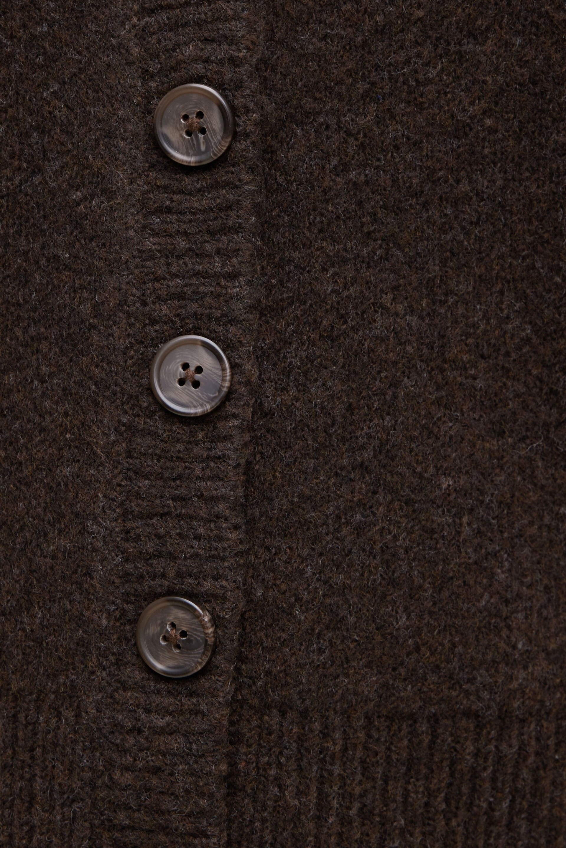 Relaxed V Neck Cardigan