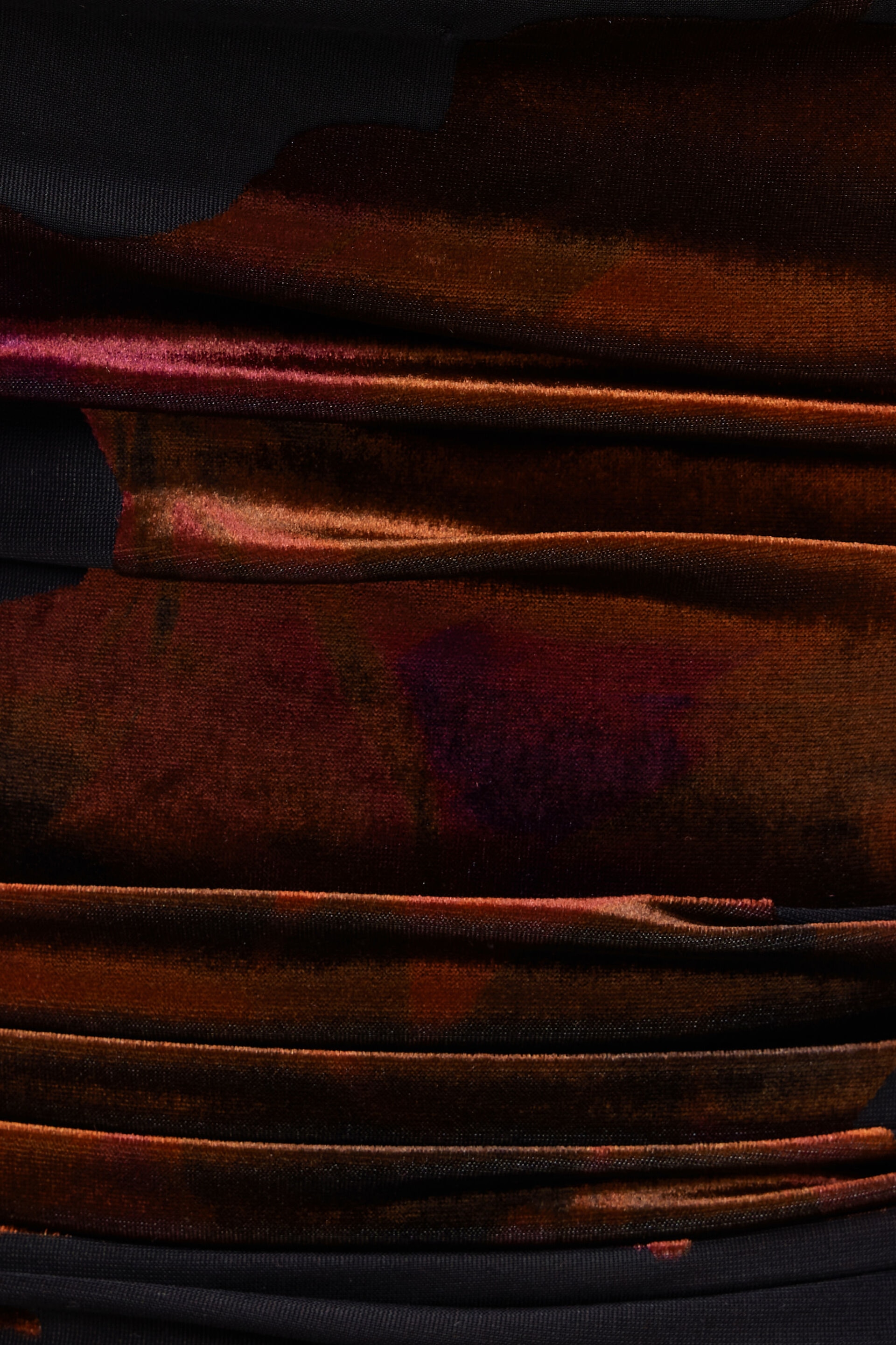 Haut licou à effet usé