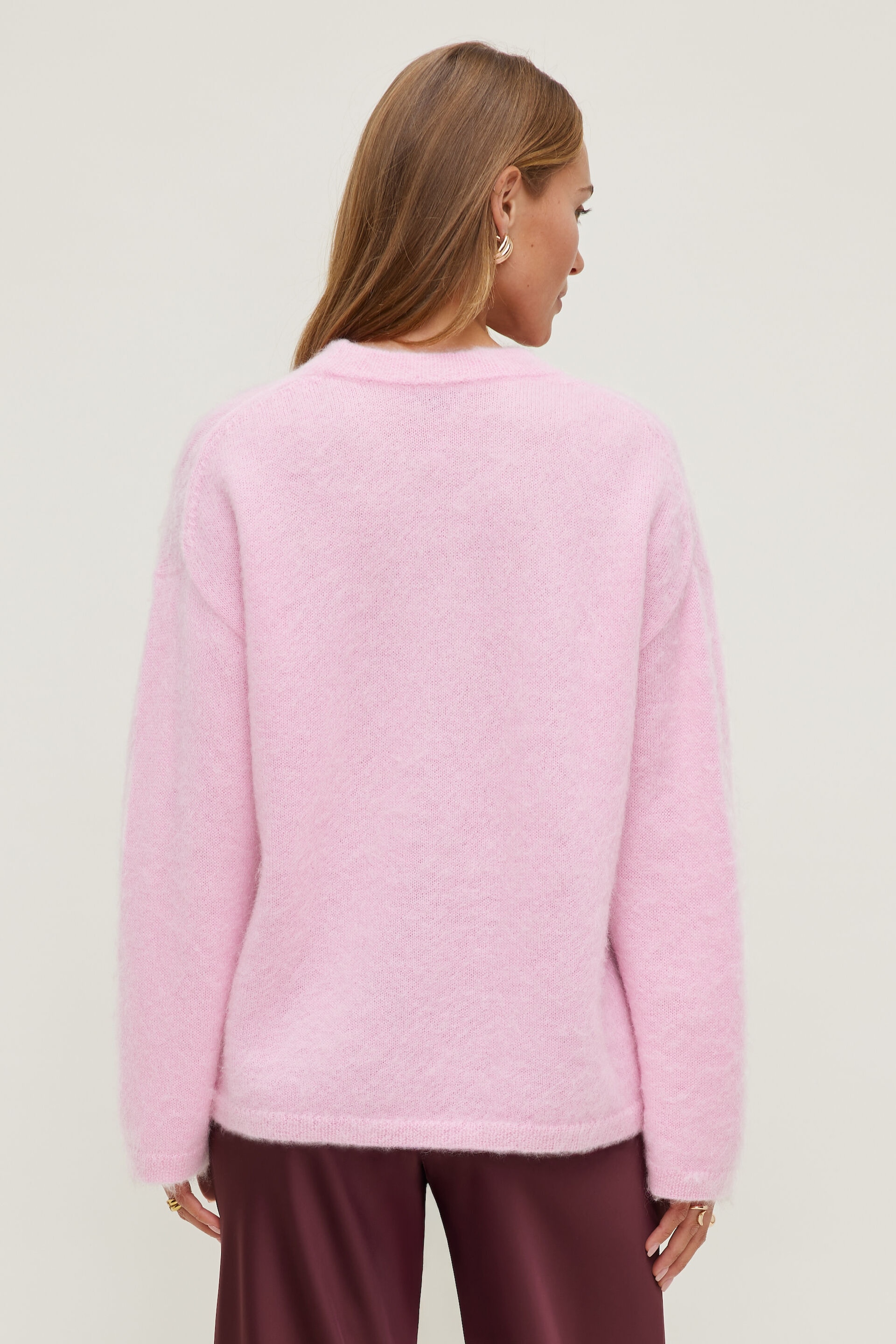 Premium Mohair Wide Sleeve Sweater