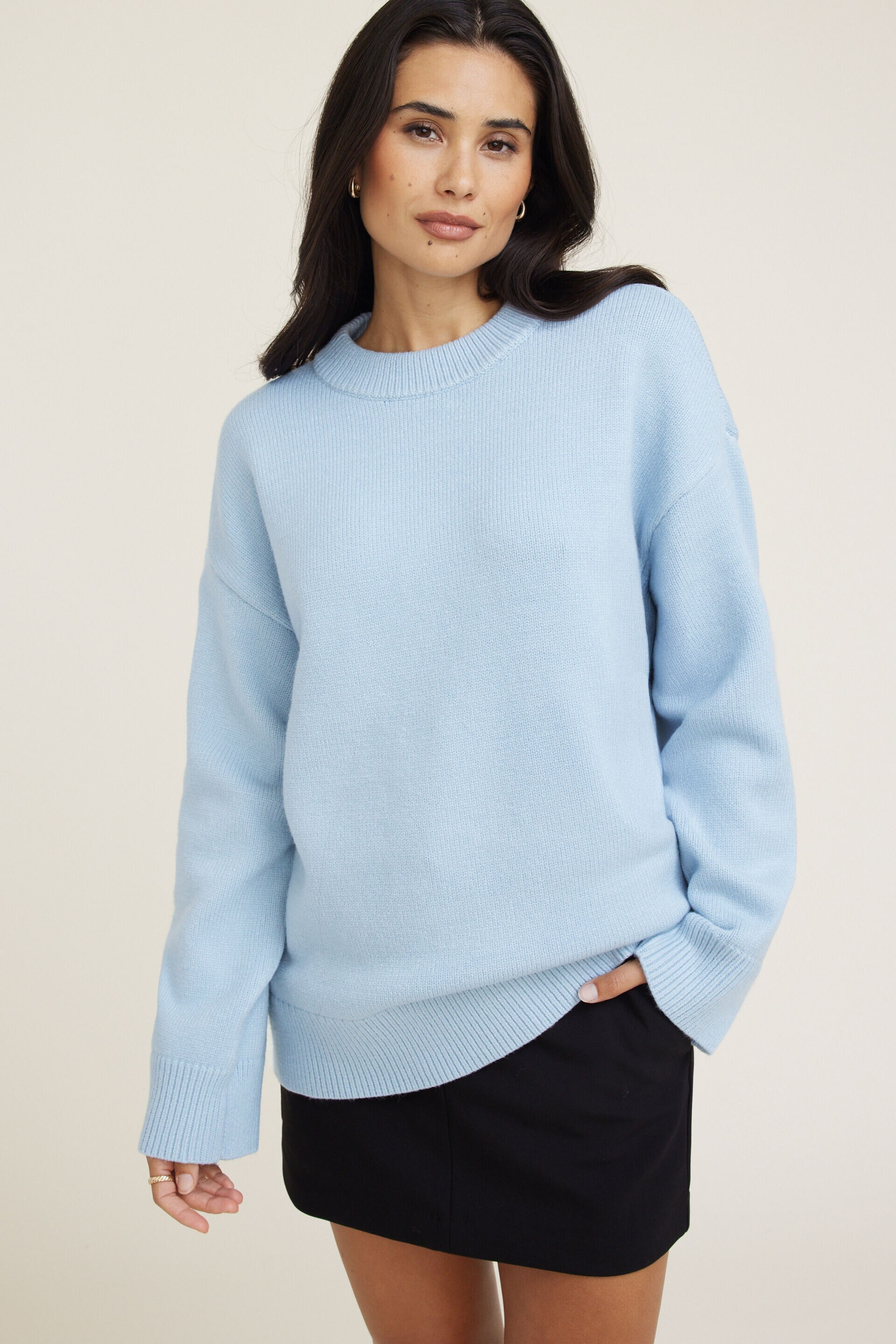 Oversized Crewneck Sweater