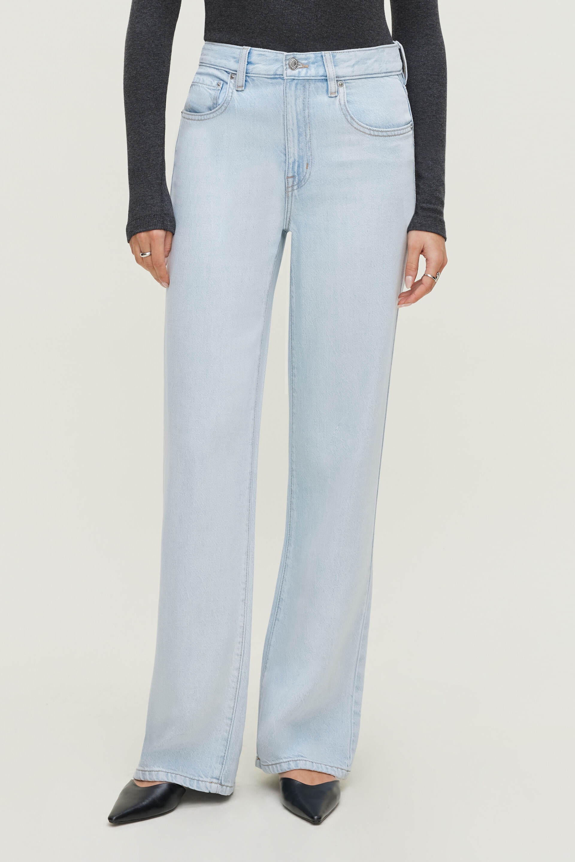 Heidi High Rise Wide Leg Tencel™ Jeans