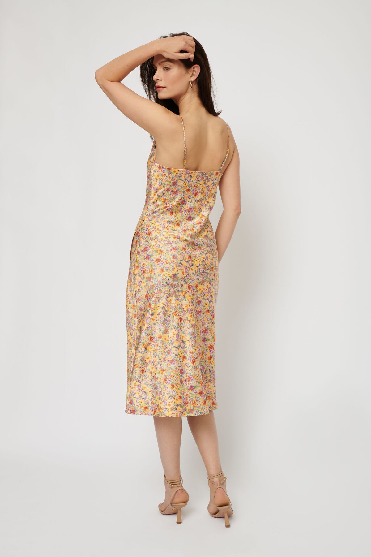 Dynamite Cowl Neck Satin Slip Dress 1000667024E8