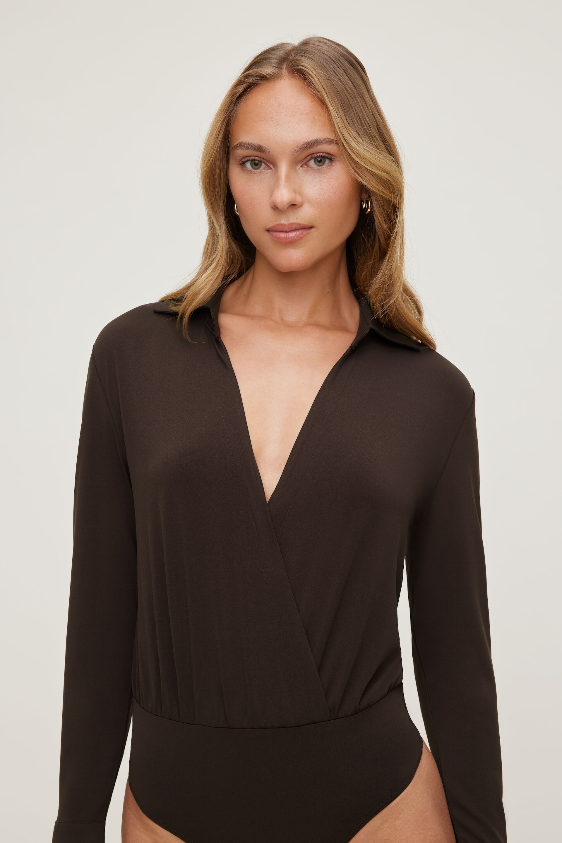 Sculpt Collared Bodysuit