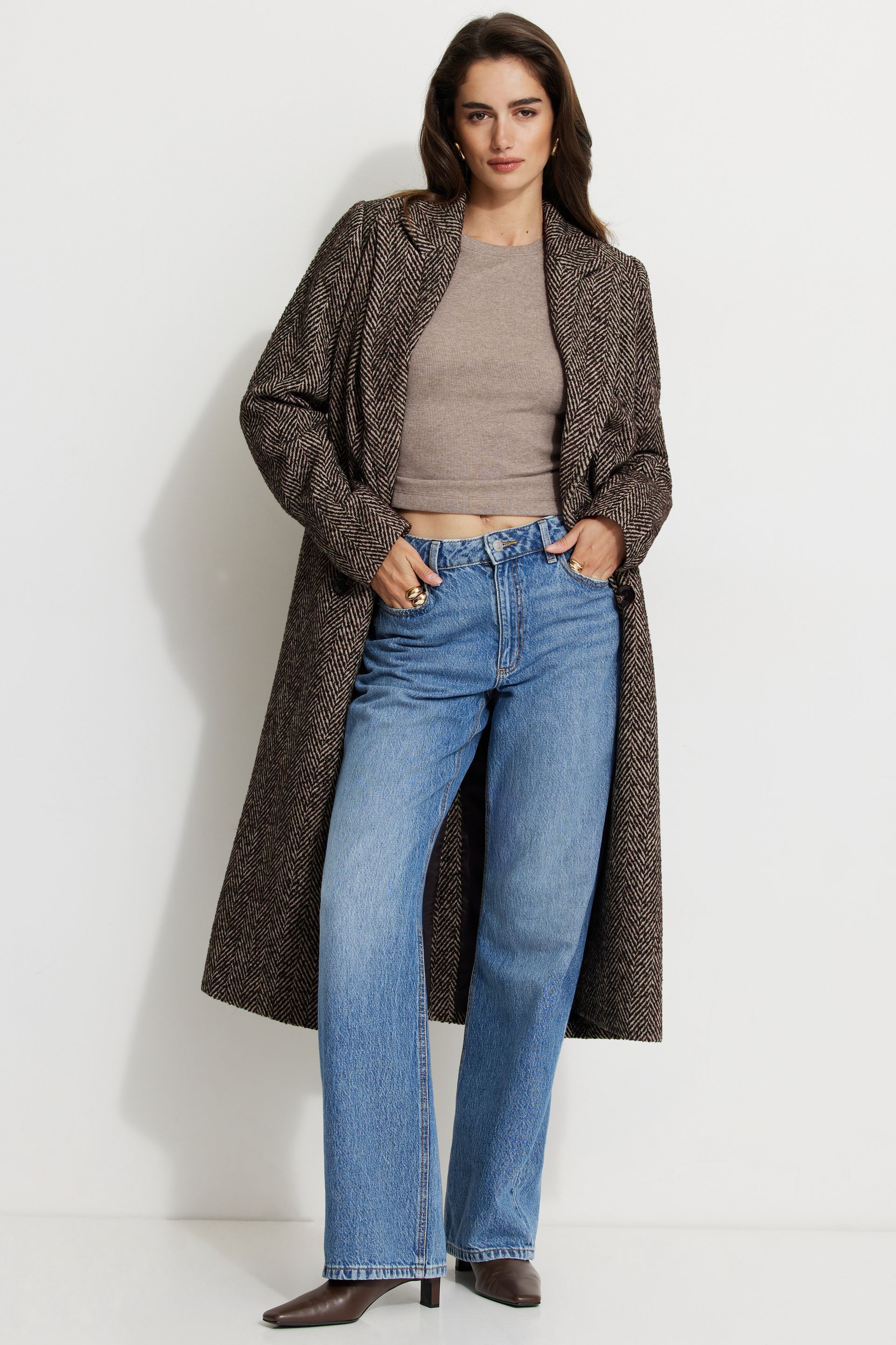 Heidi Wide Leg Jeans Blue | Dynamite