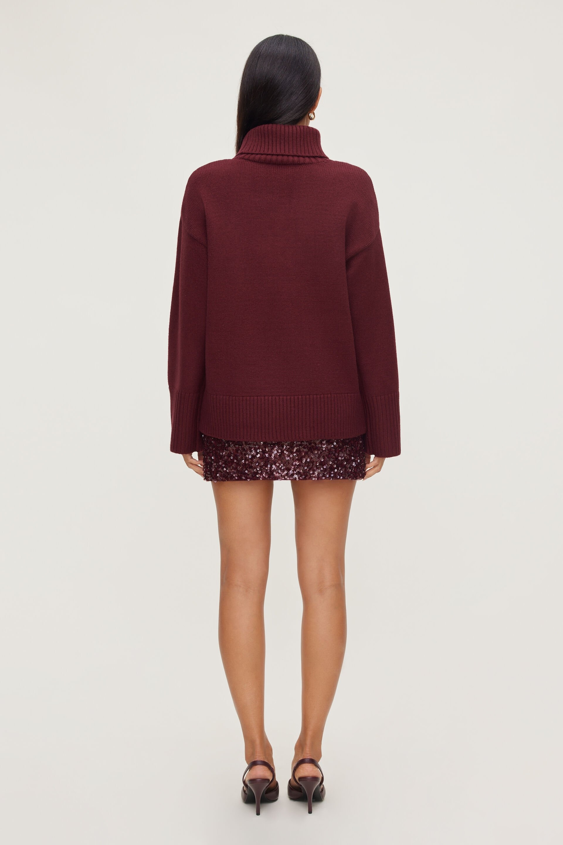 Kylie Sequin Mini Skirt