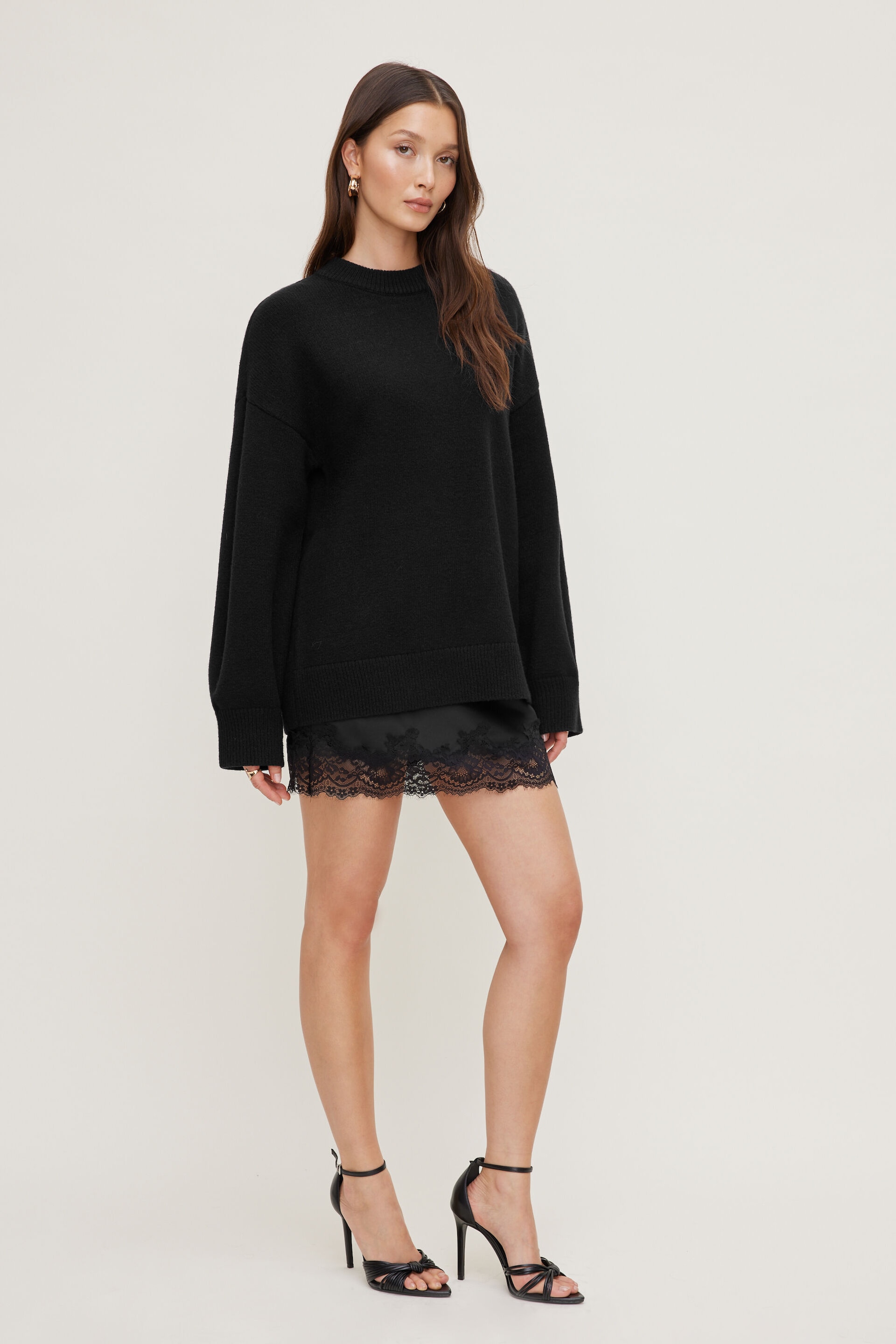 Oversized Crewneck Sweater