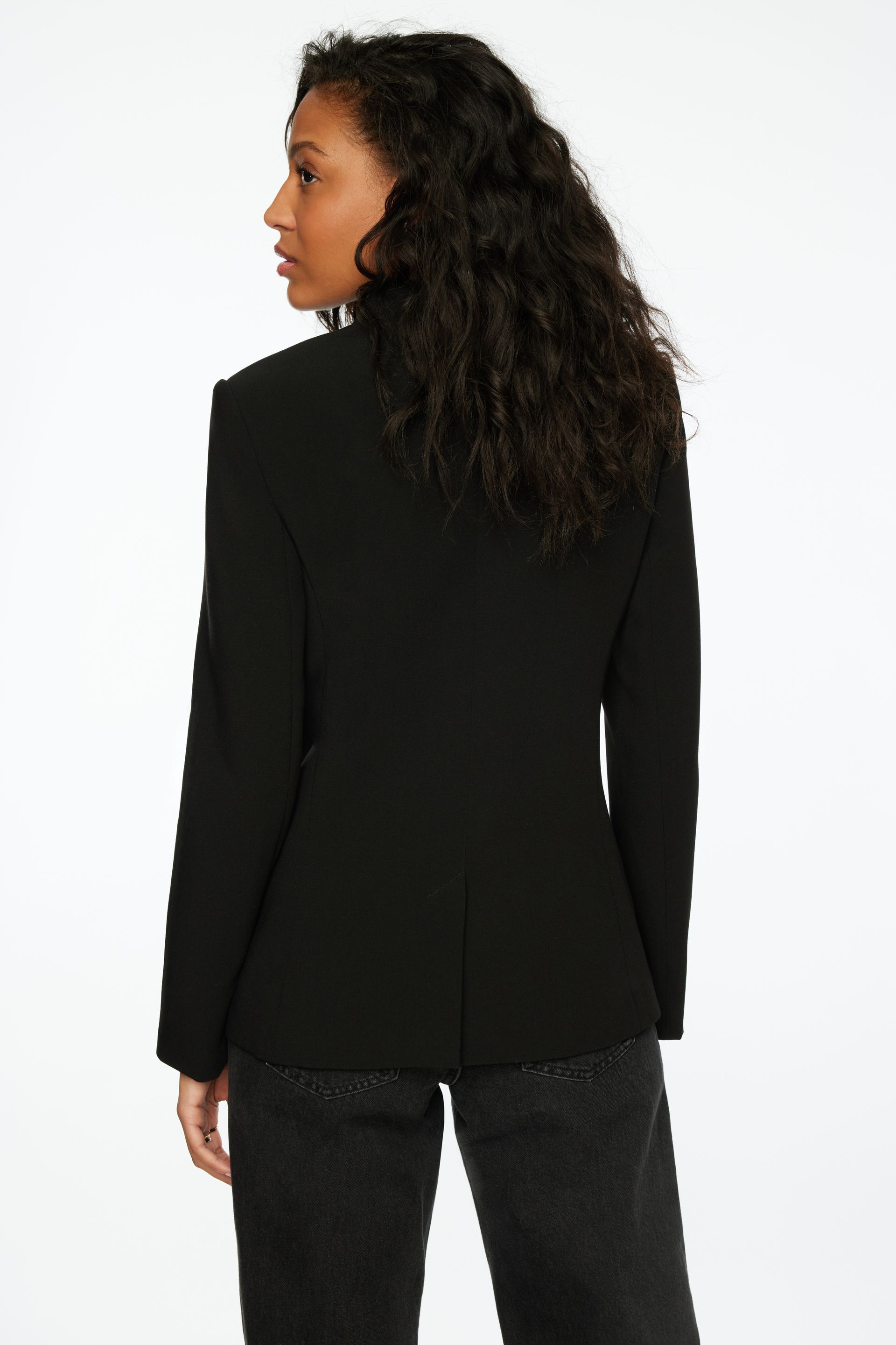 Hunter Collarless Blazer