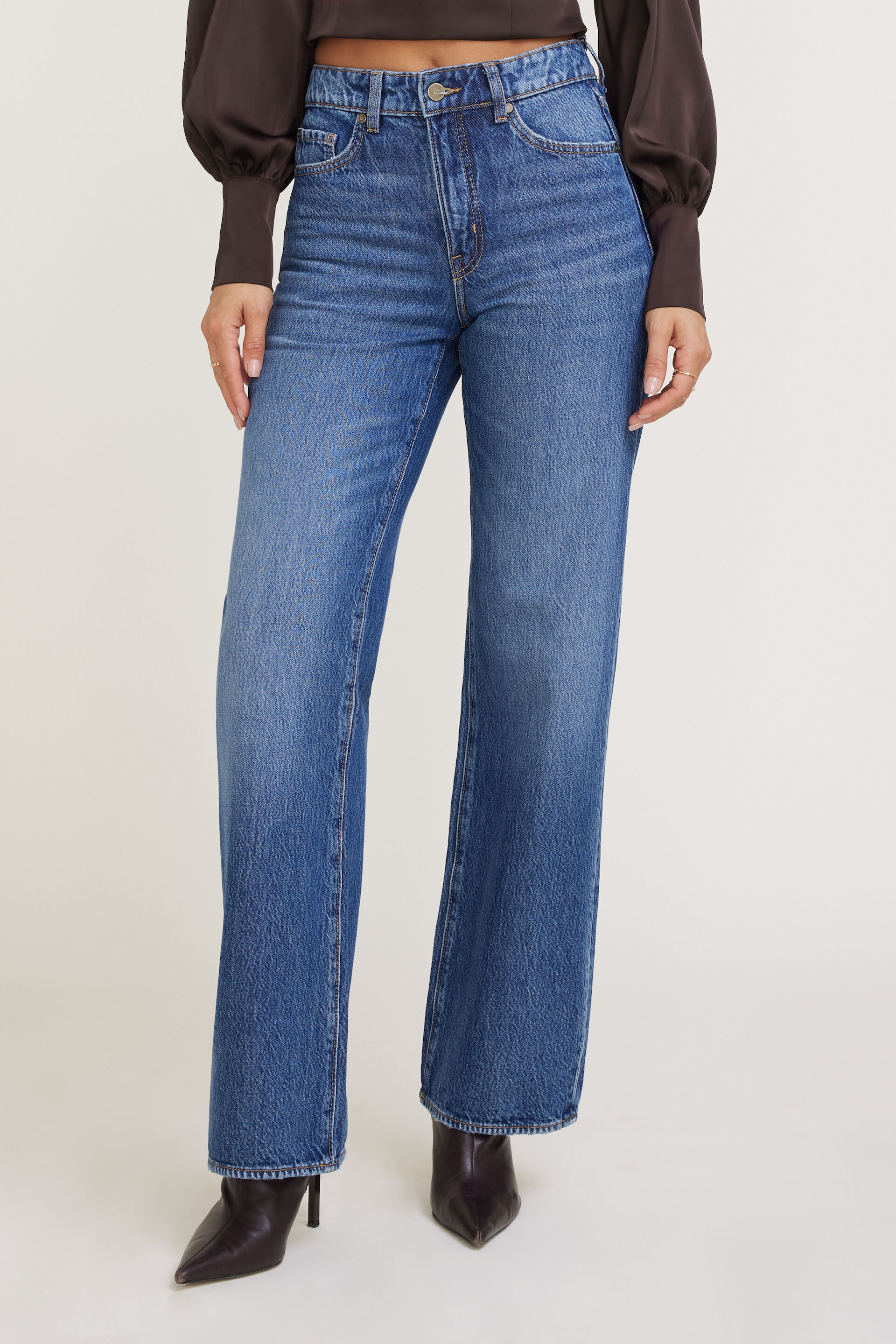 Heidi High Rise Wide Leg Jeans