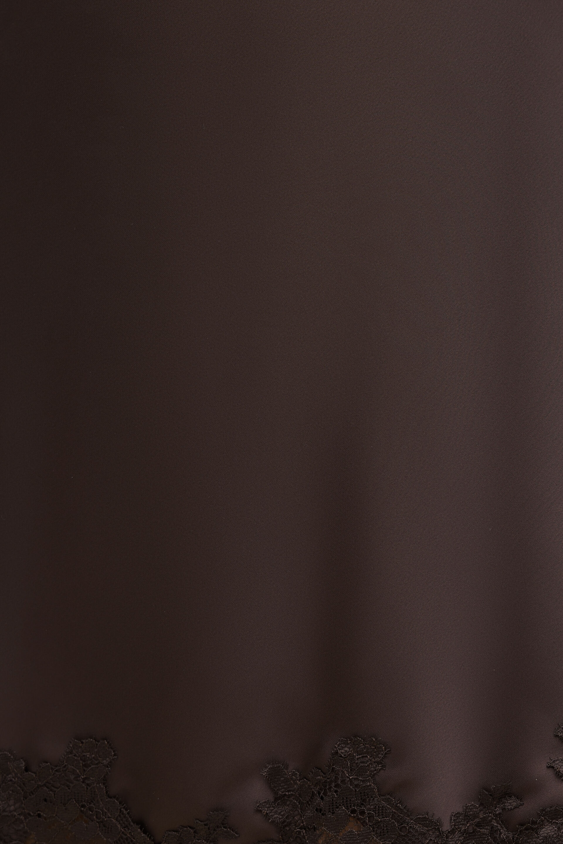 Lace Satin Mini Skirt