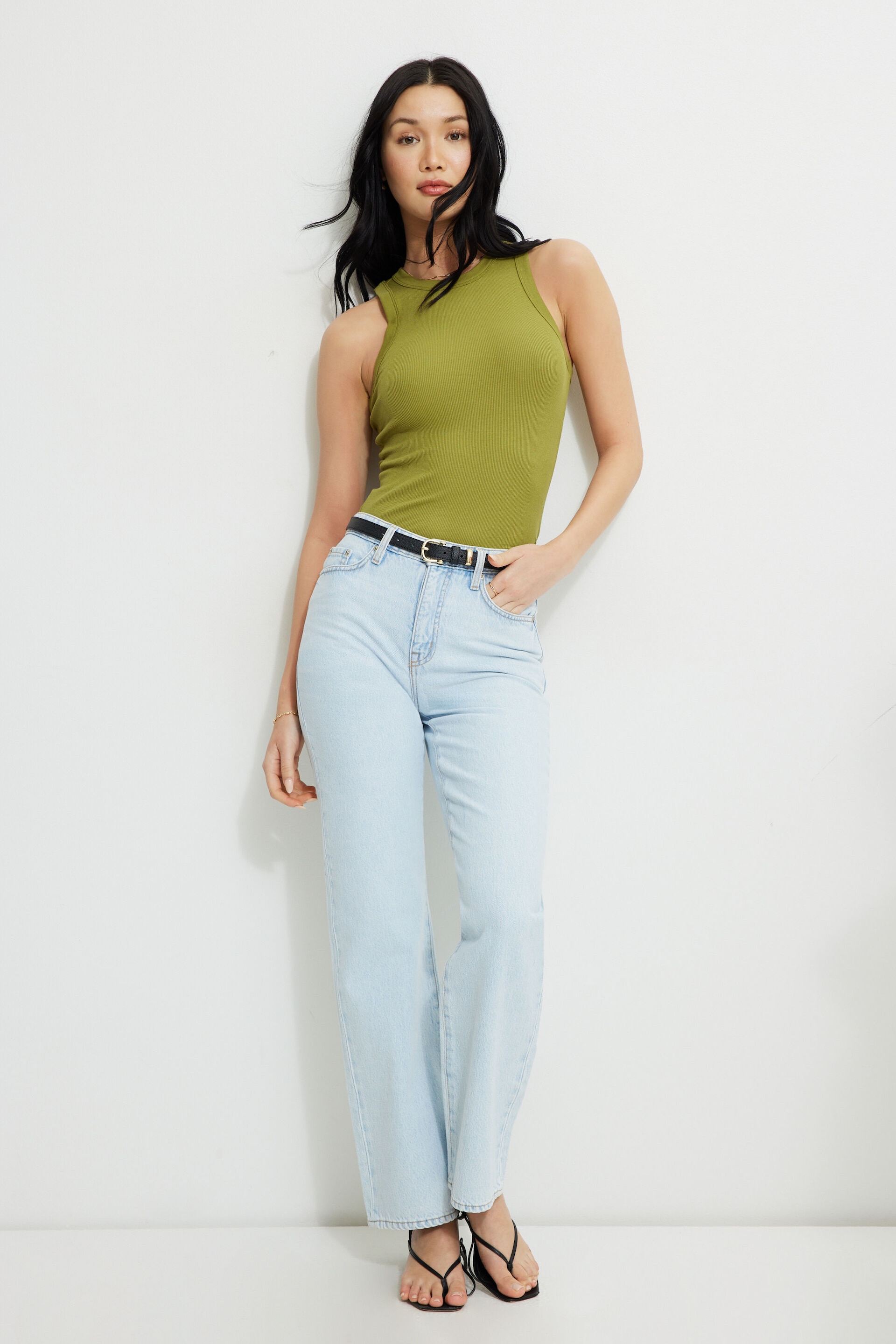 Camisole côtelée Tedi