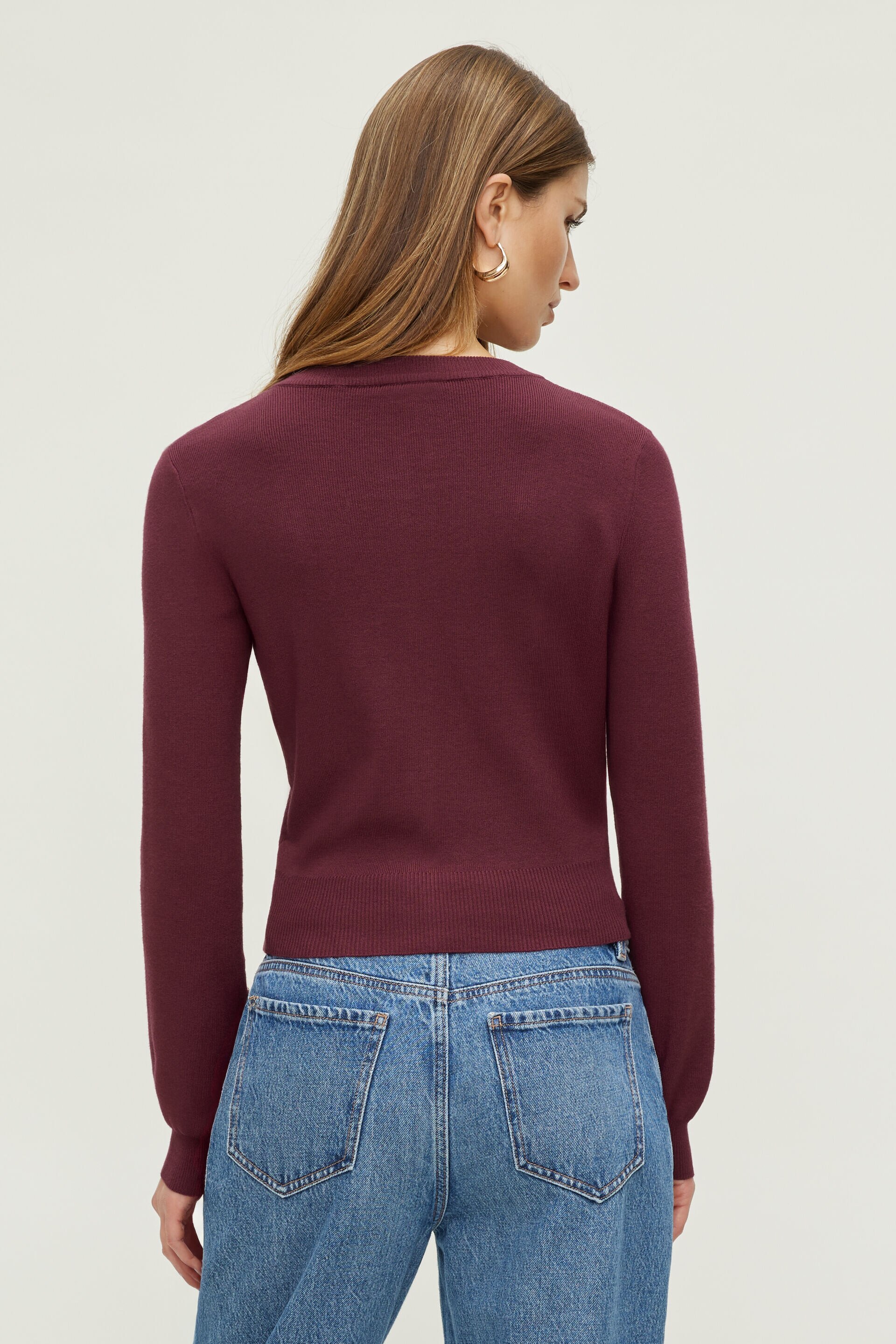 Rebecca Crewneck Cardigan