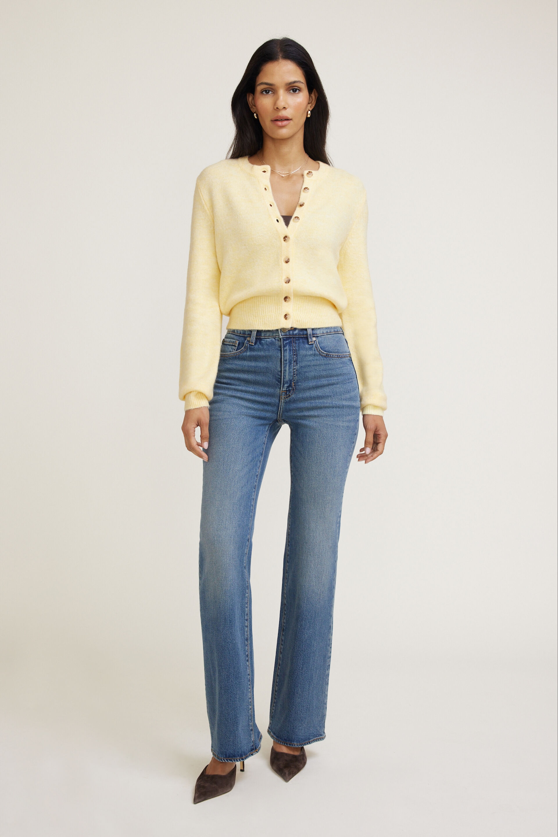 Rebecca Crewneck Cardigan