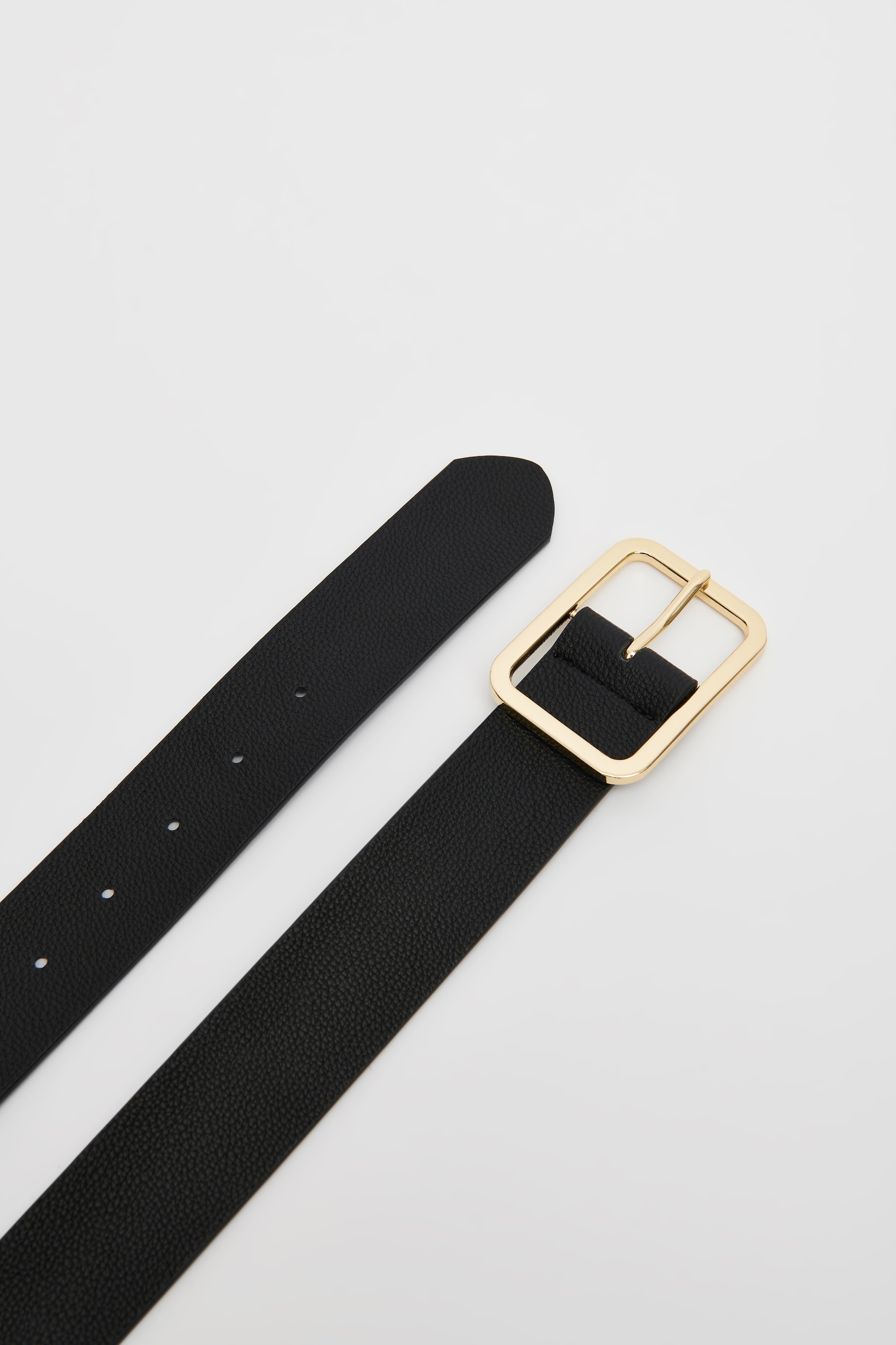 Rounded Square Buckle Belt