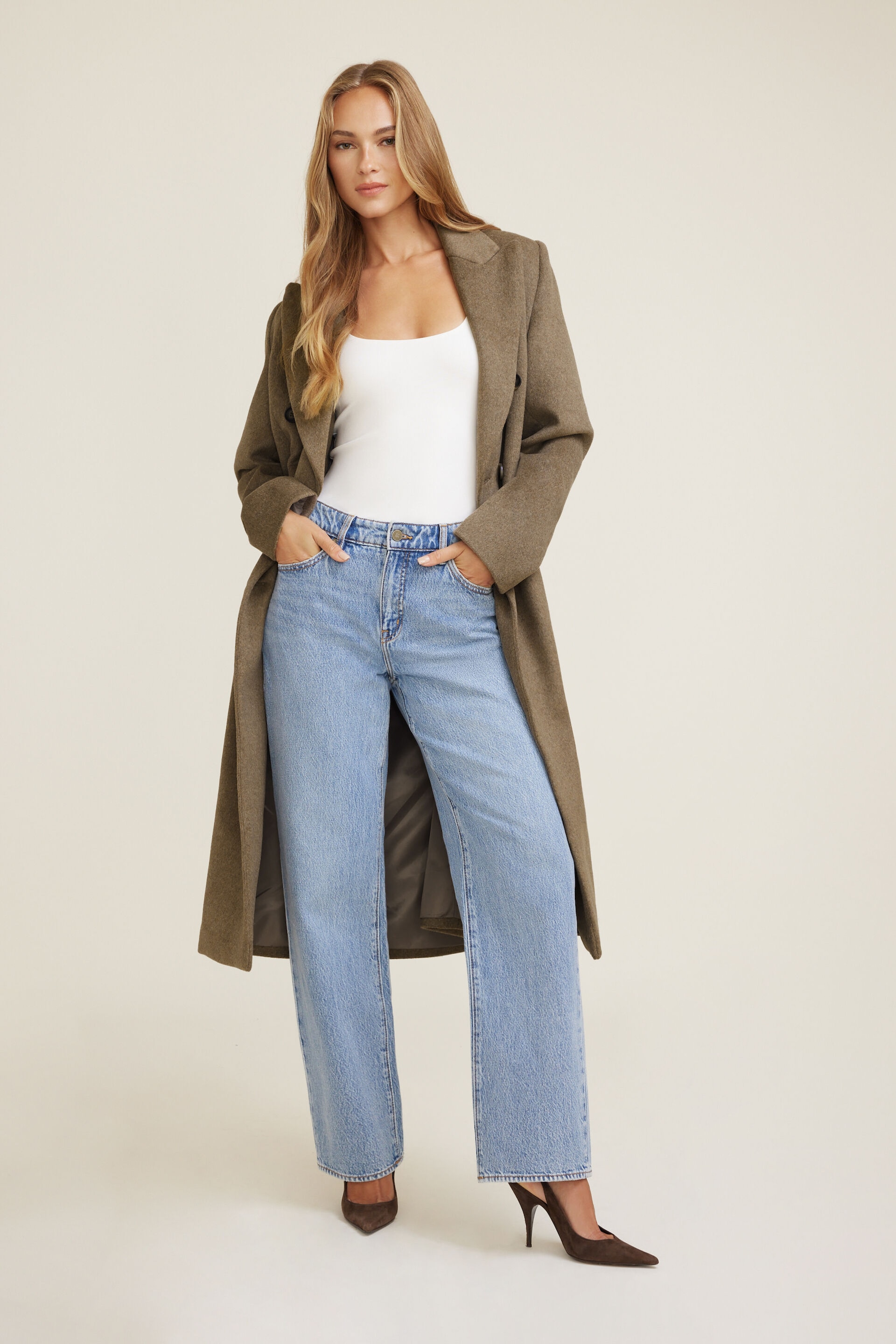 Camisole à col échancr