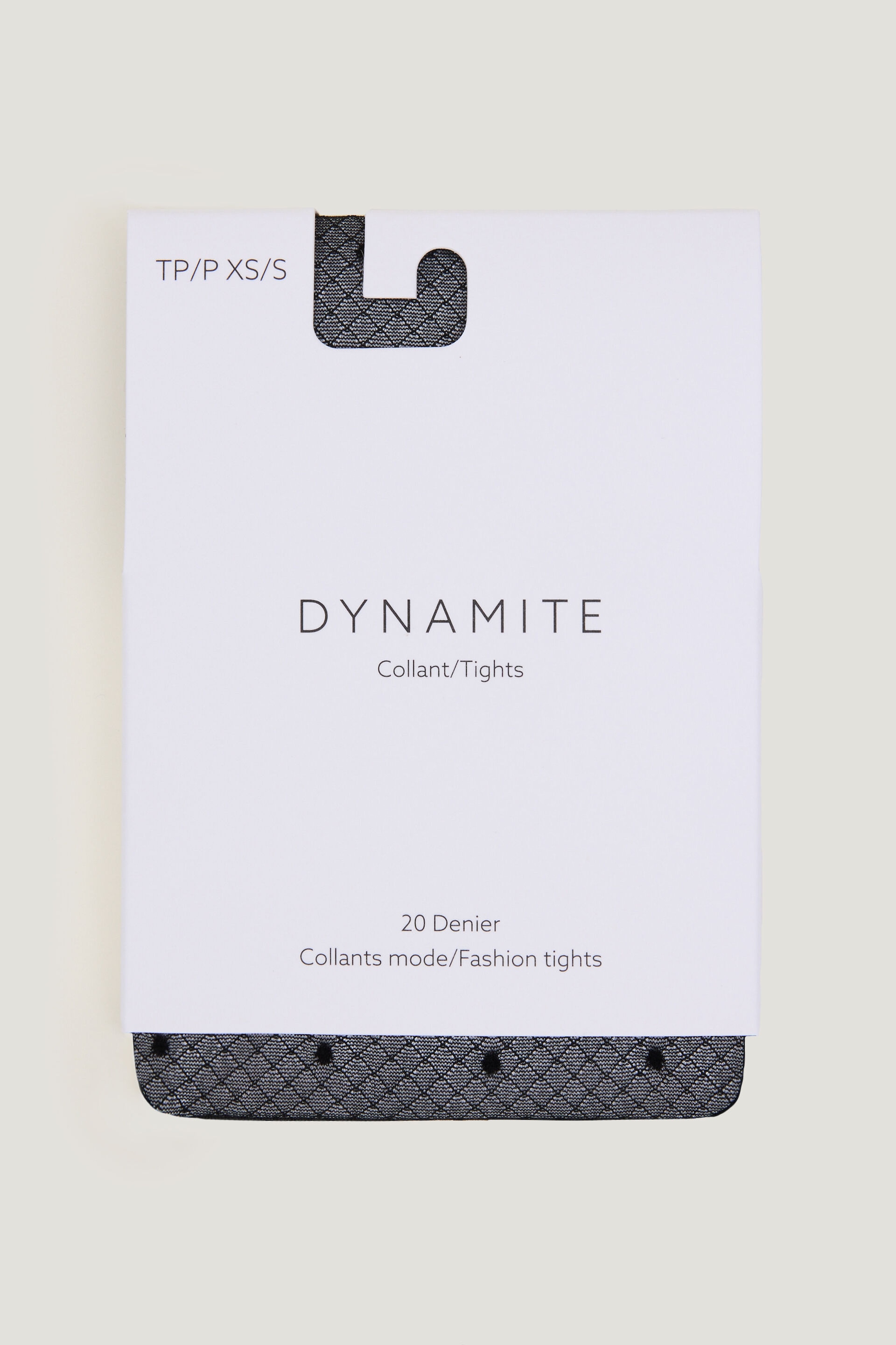 Collants résille diaphanes à pois