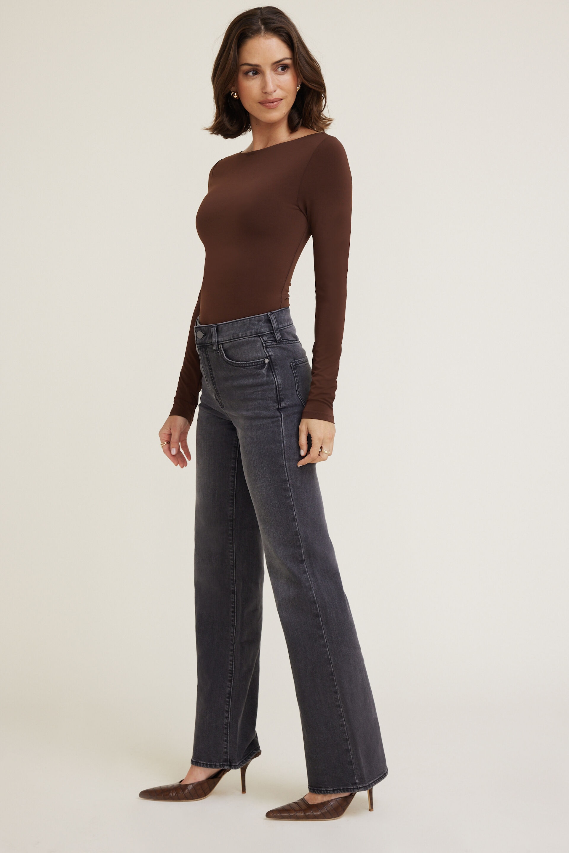 Elodie Stretch High Rise Bootcut Jeans