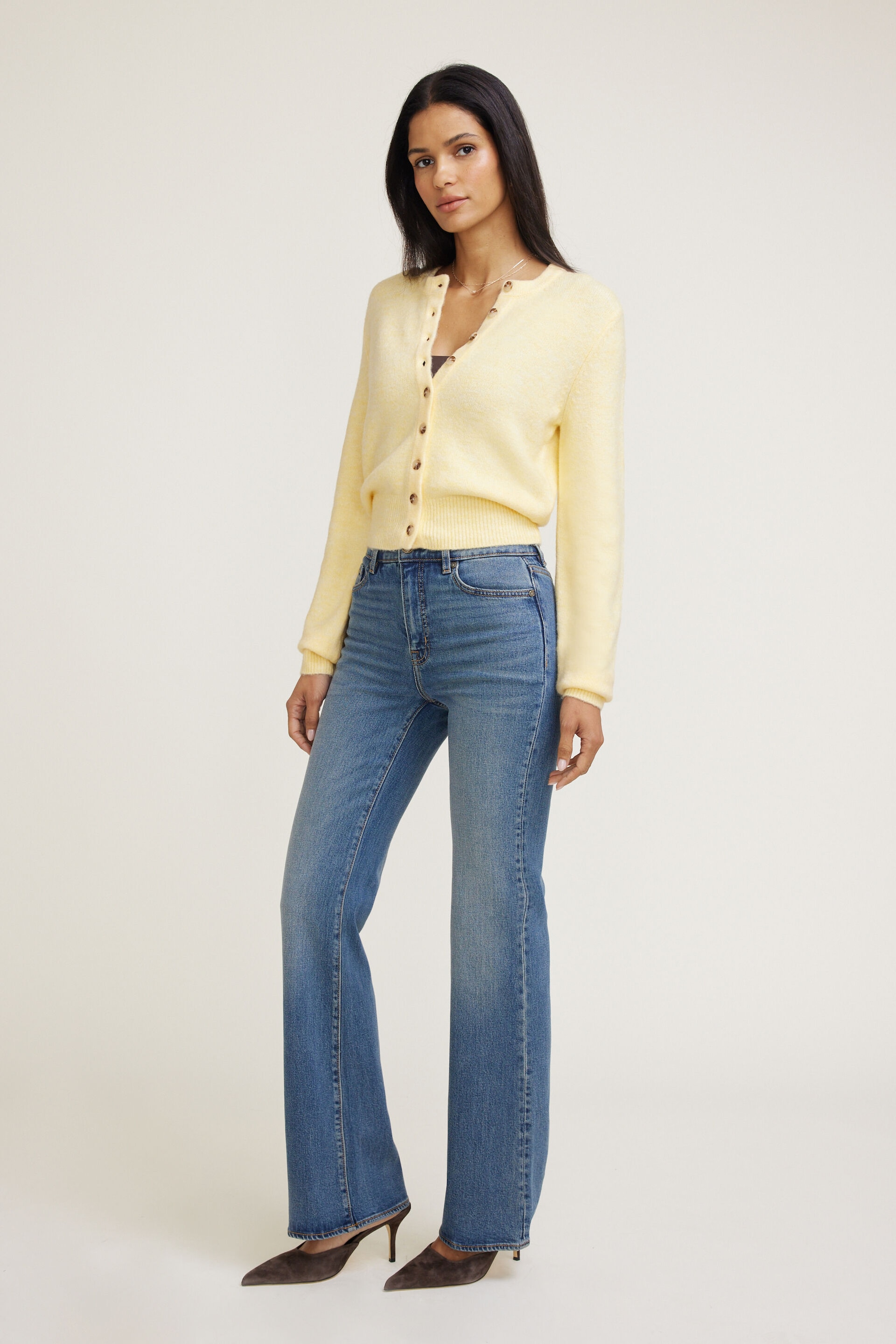 Rebecca Crewneck Cardigan