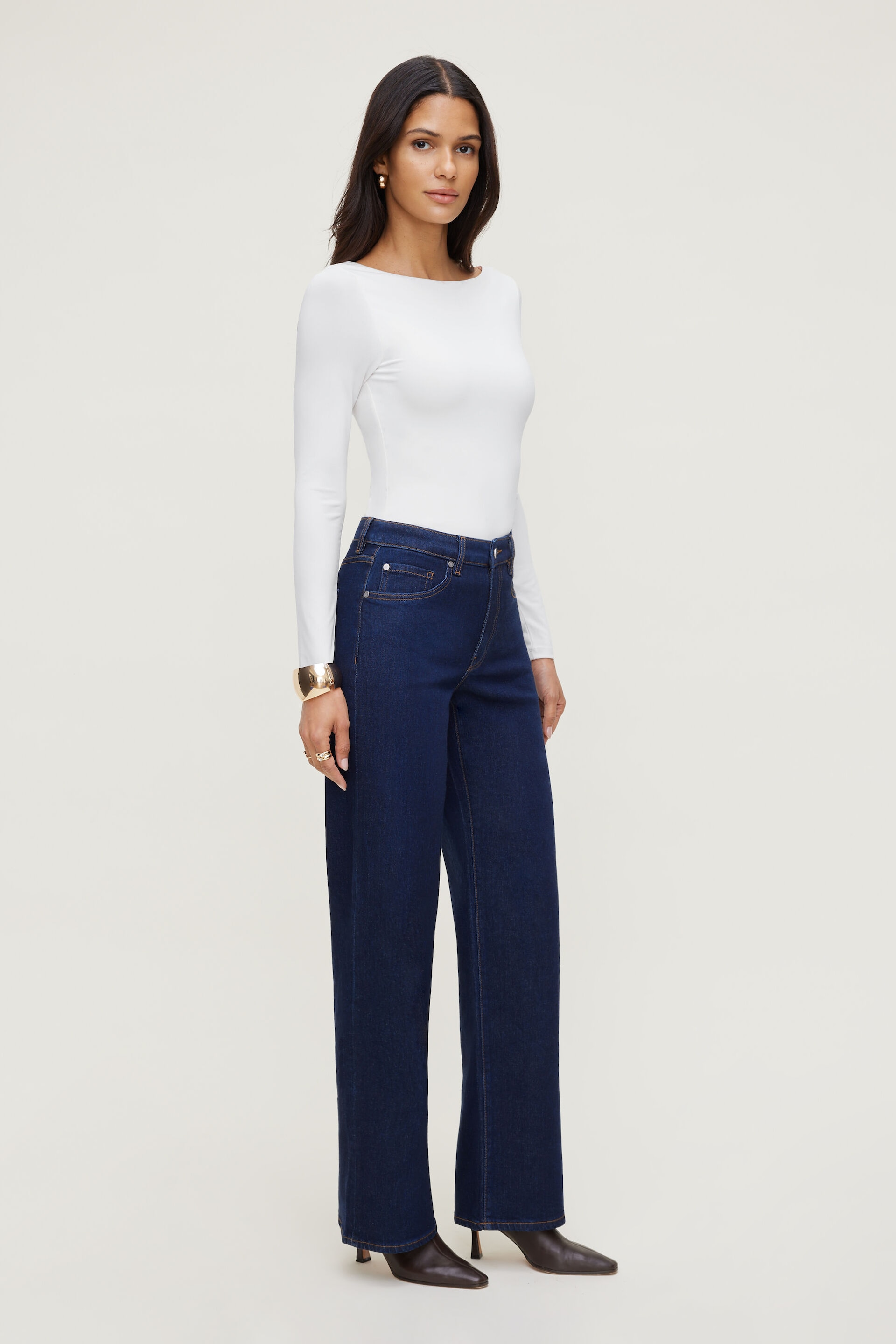 Nola Sculpt Long Sleeve Top