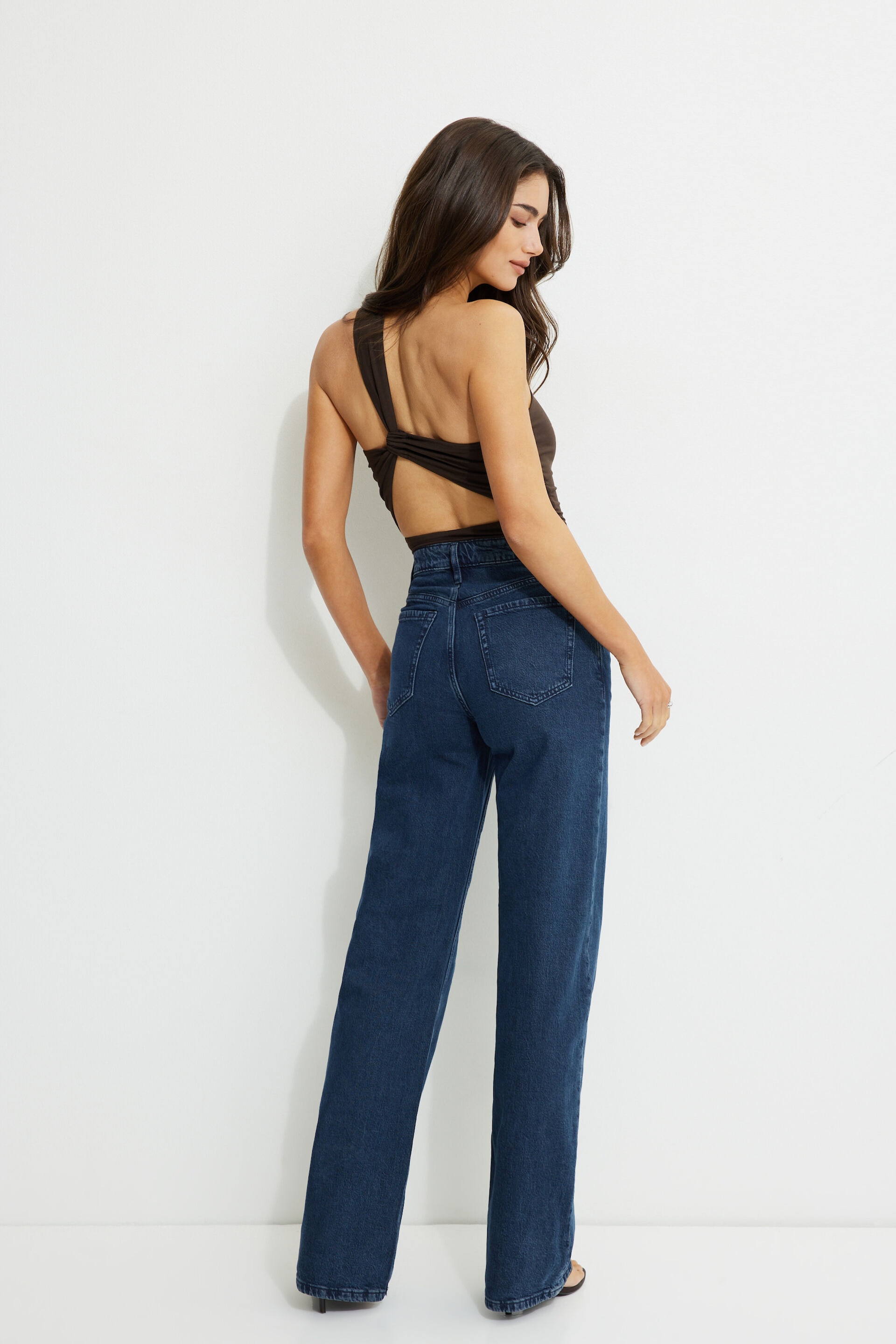 Heidi High Rise Wide Leg Jeans
