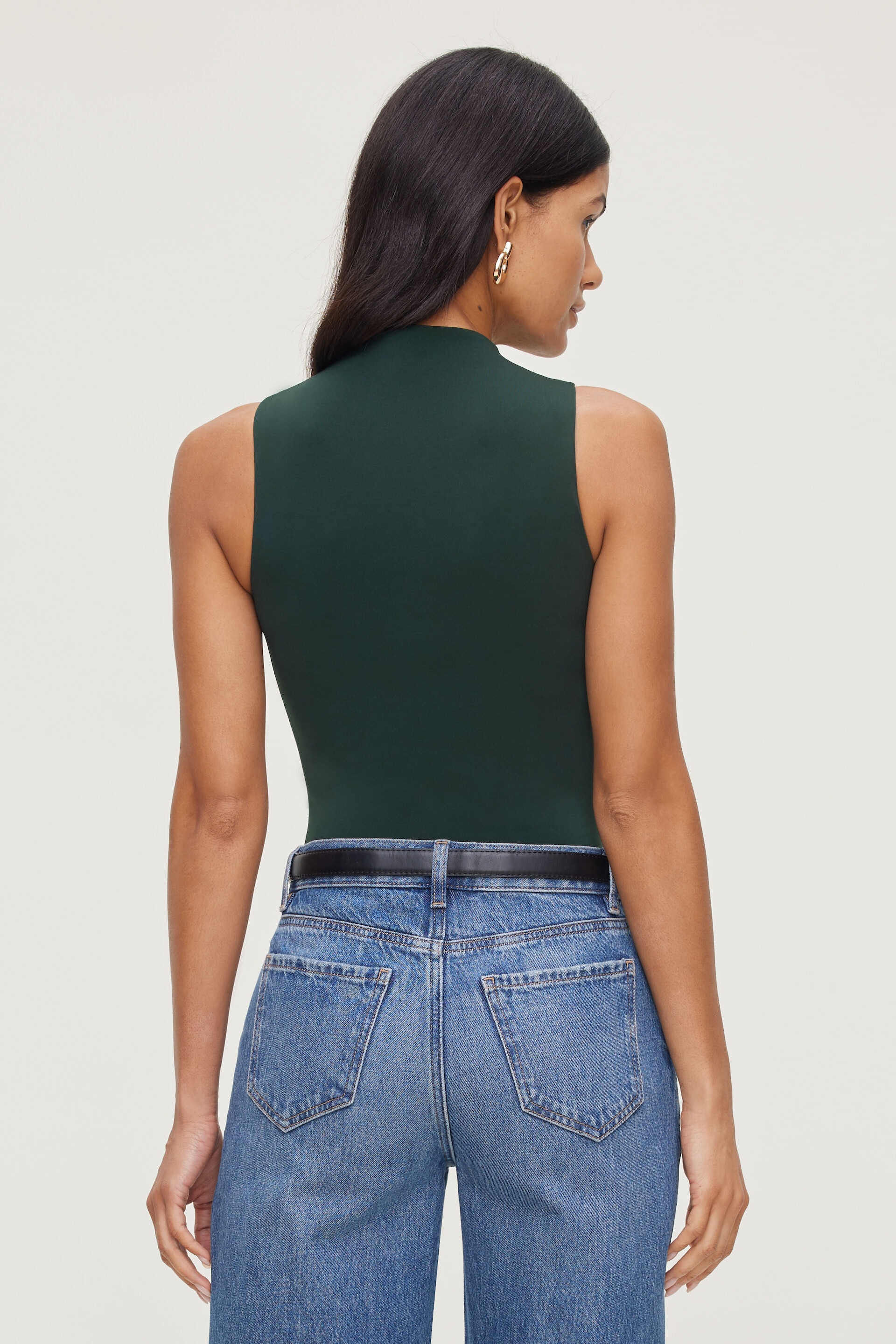 Sculpt Mock Neck Bodysuit