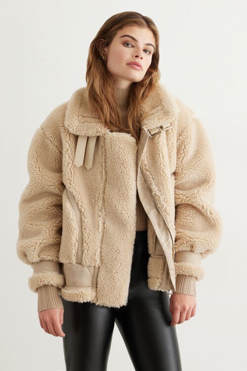 Sherpa Aviator Jacket