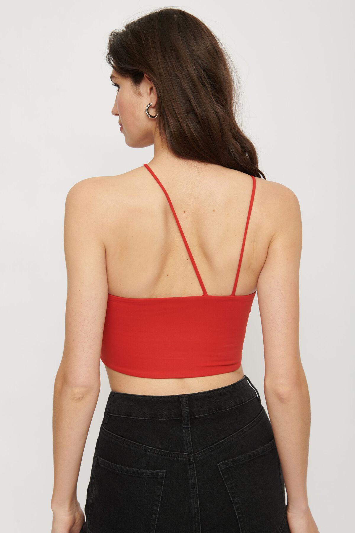 Dynamite Asymmetrical Mini Tube Top. 4