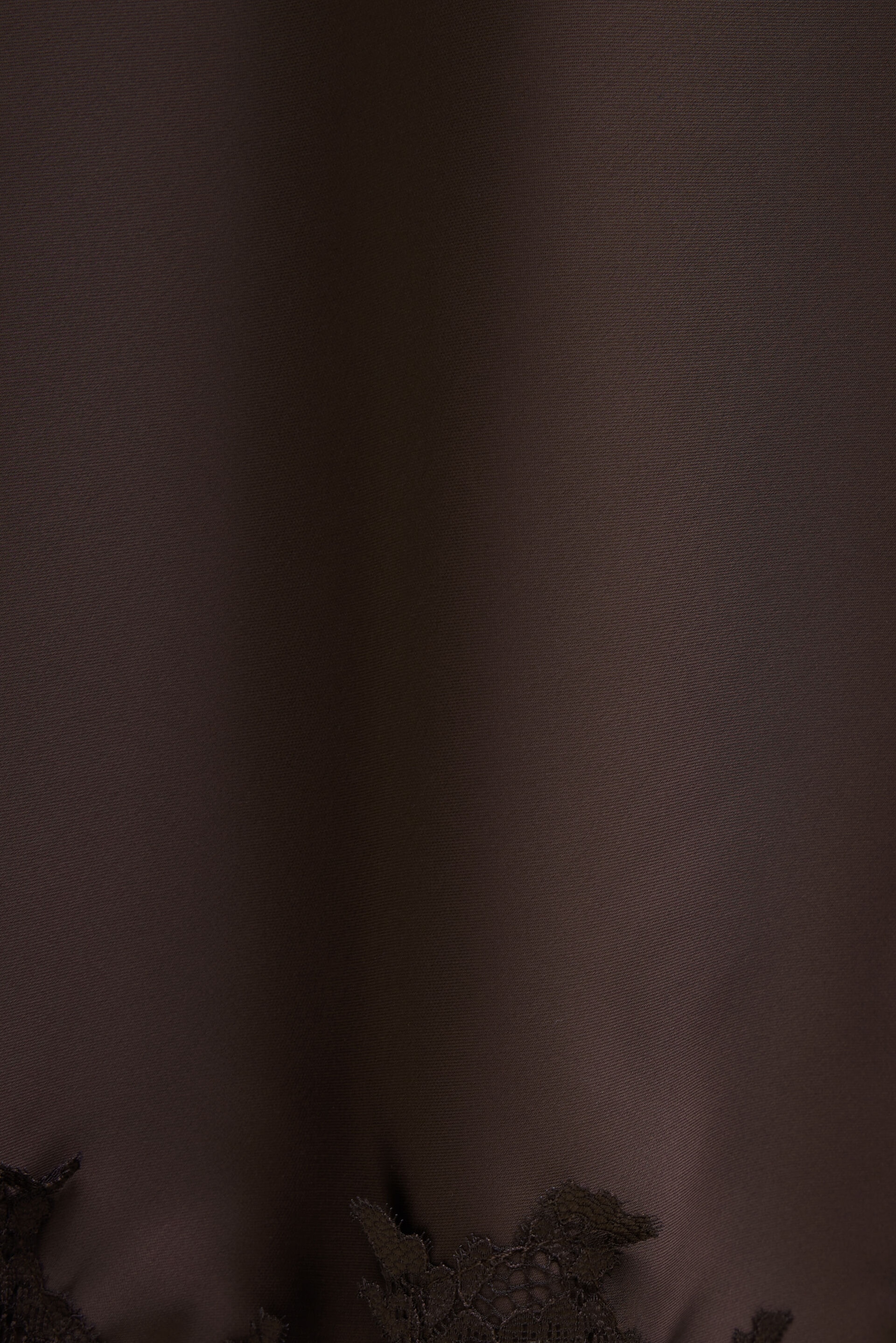 Lace Satin Midi Skirt