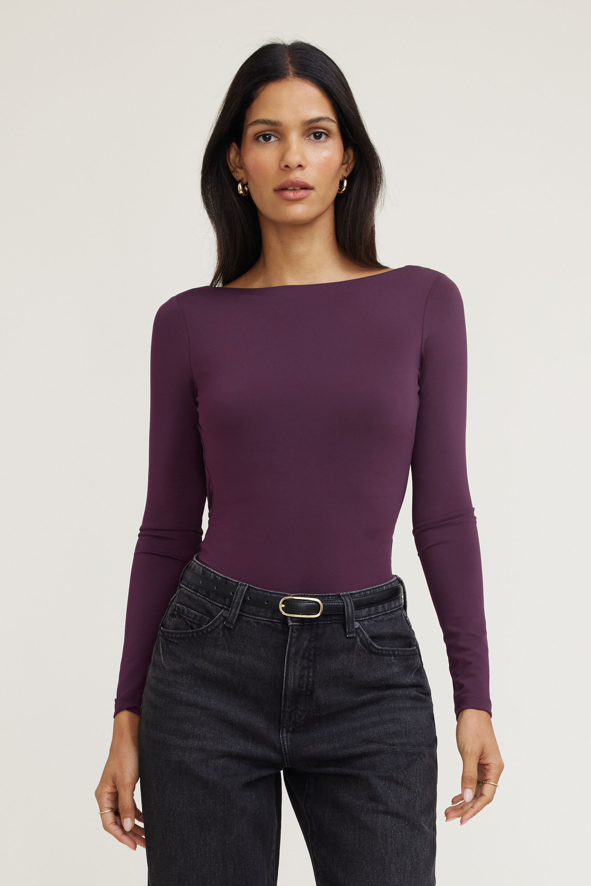 Sculpt Cowl Back Bodysuit