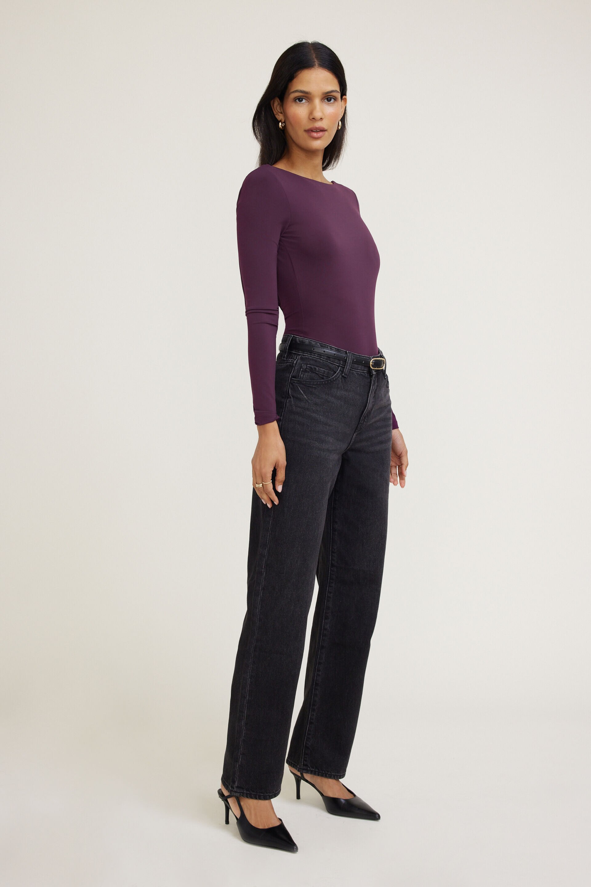 Sculpt Cowl Back Bodysuit