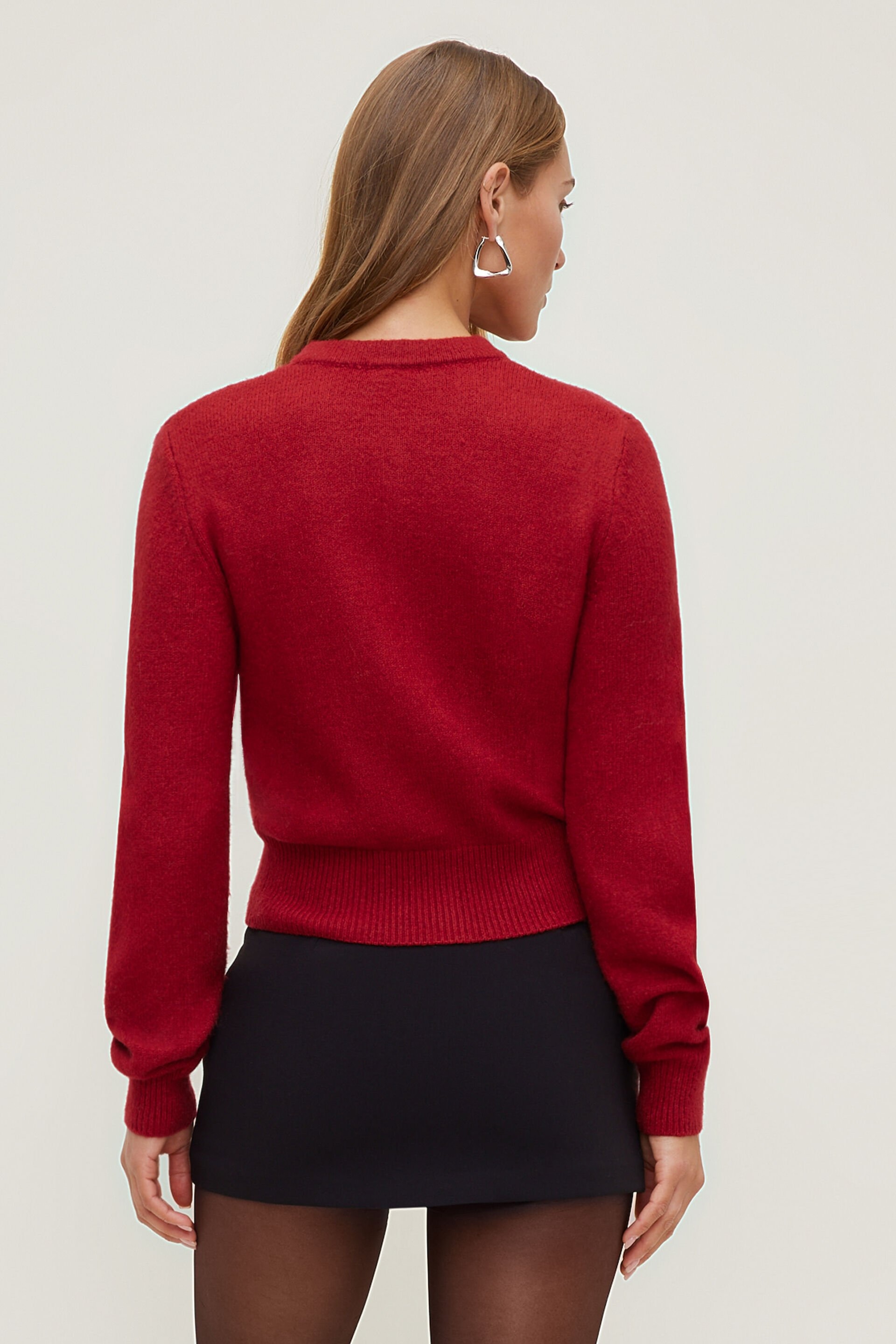 Rebecca Bow Button Cardigan