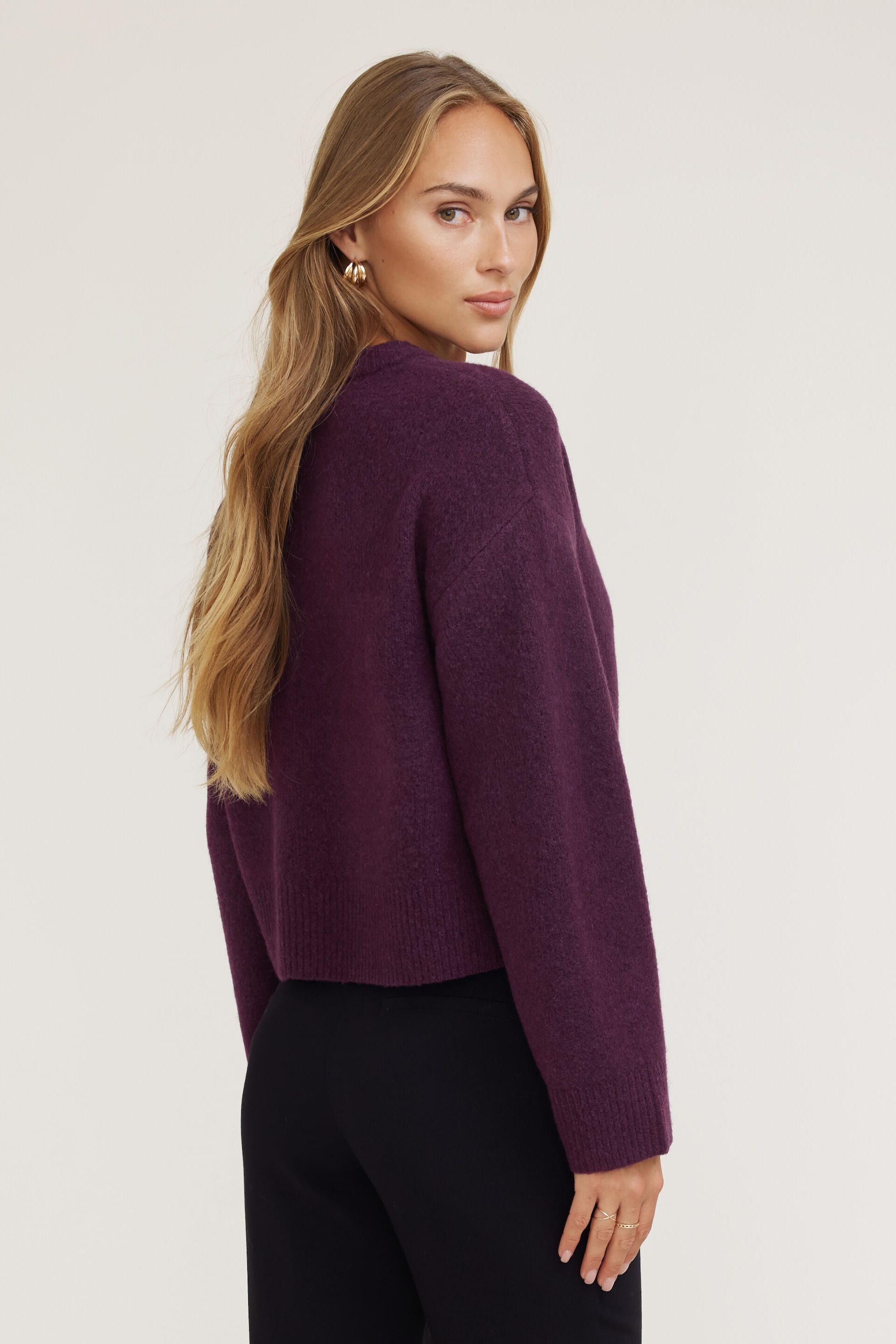 Jane Boxy Crewneck Sweater