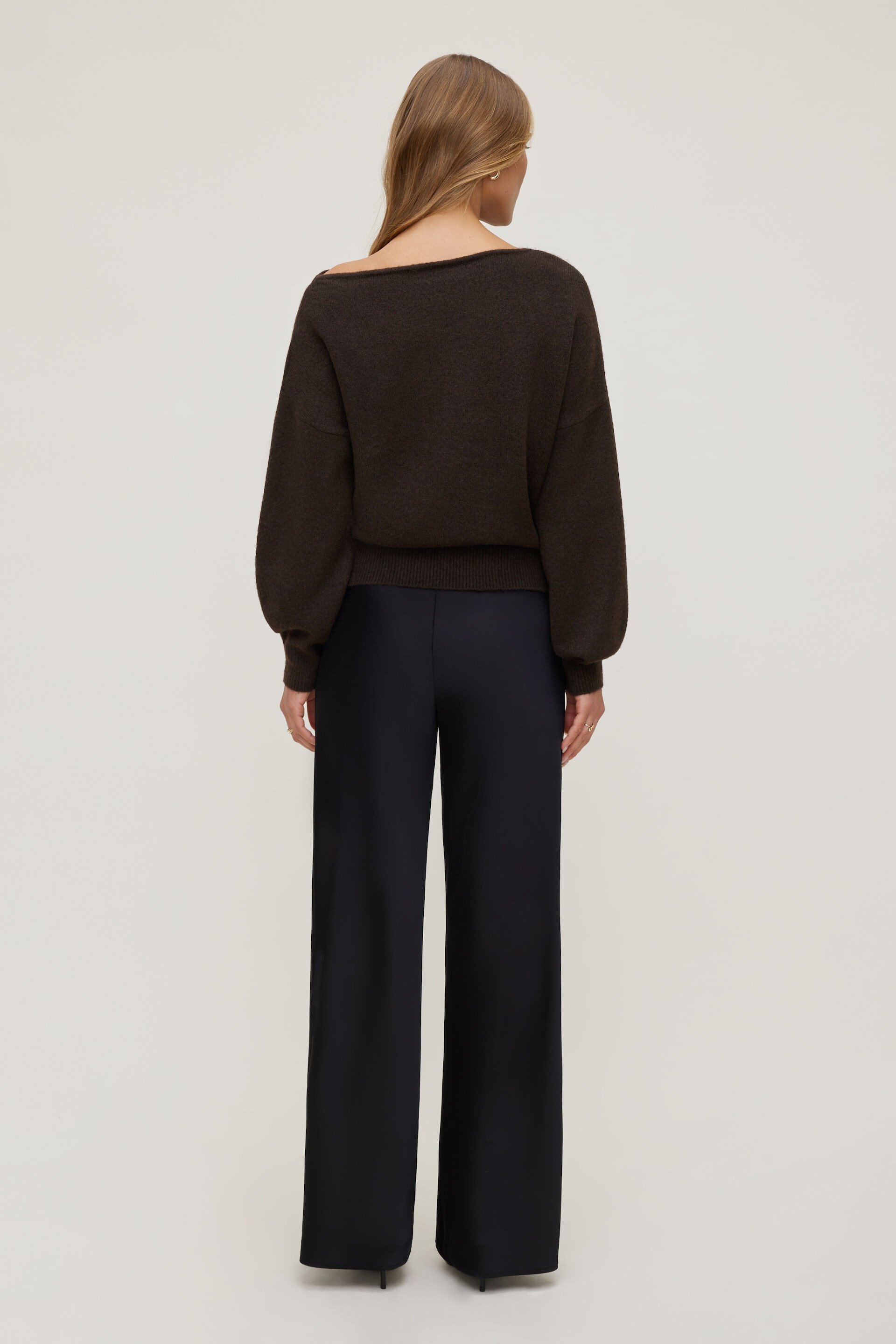 Izzy Wide Leg Satin Pants