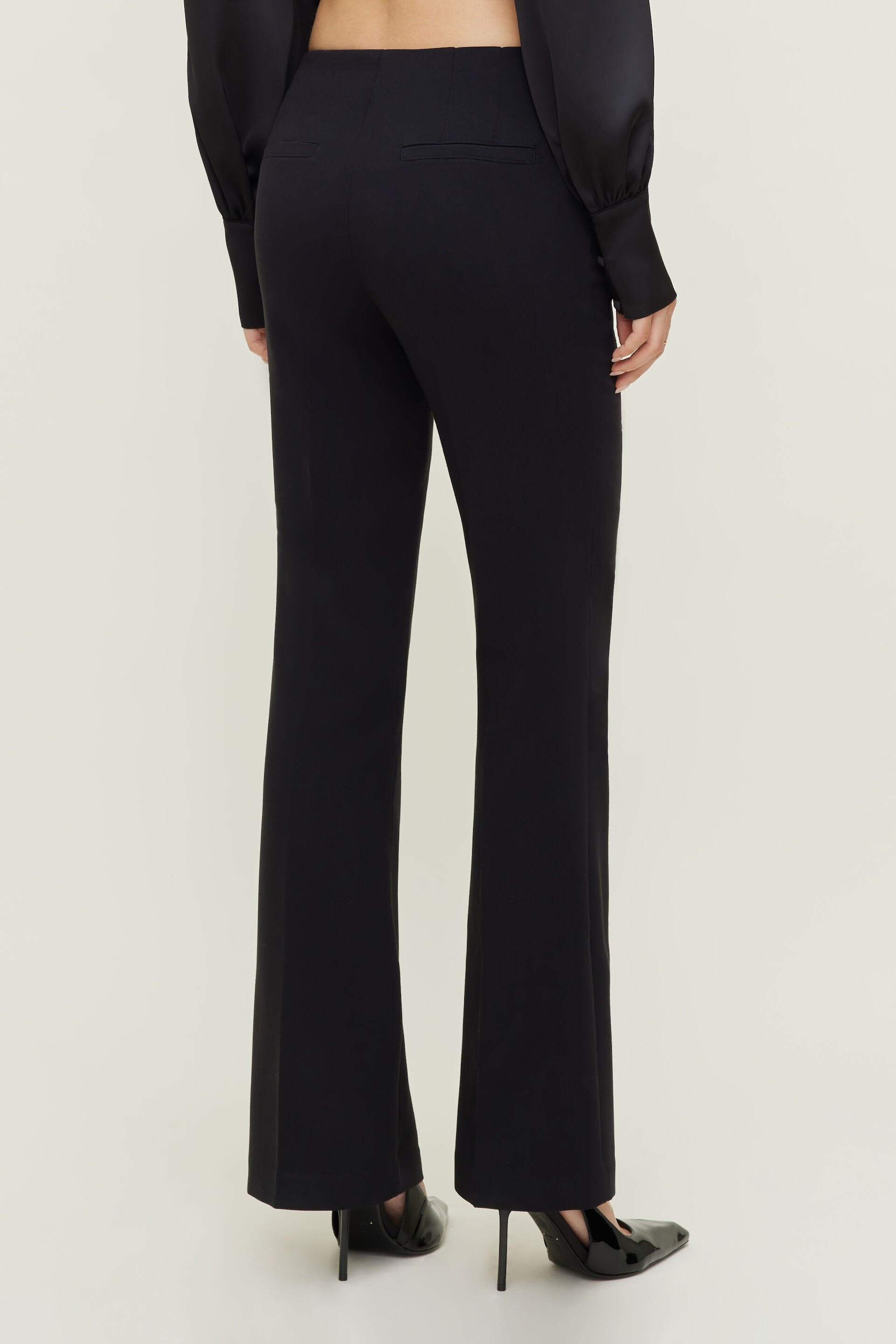 Frankie Tailored Slim Bootcut Pants
