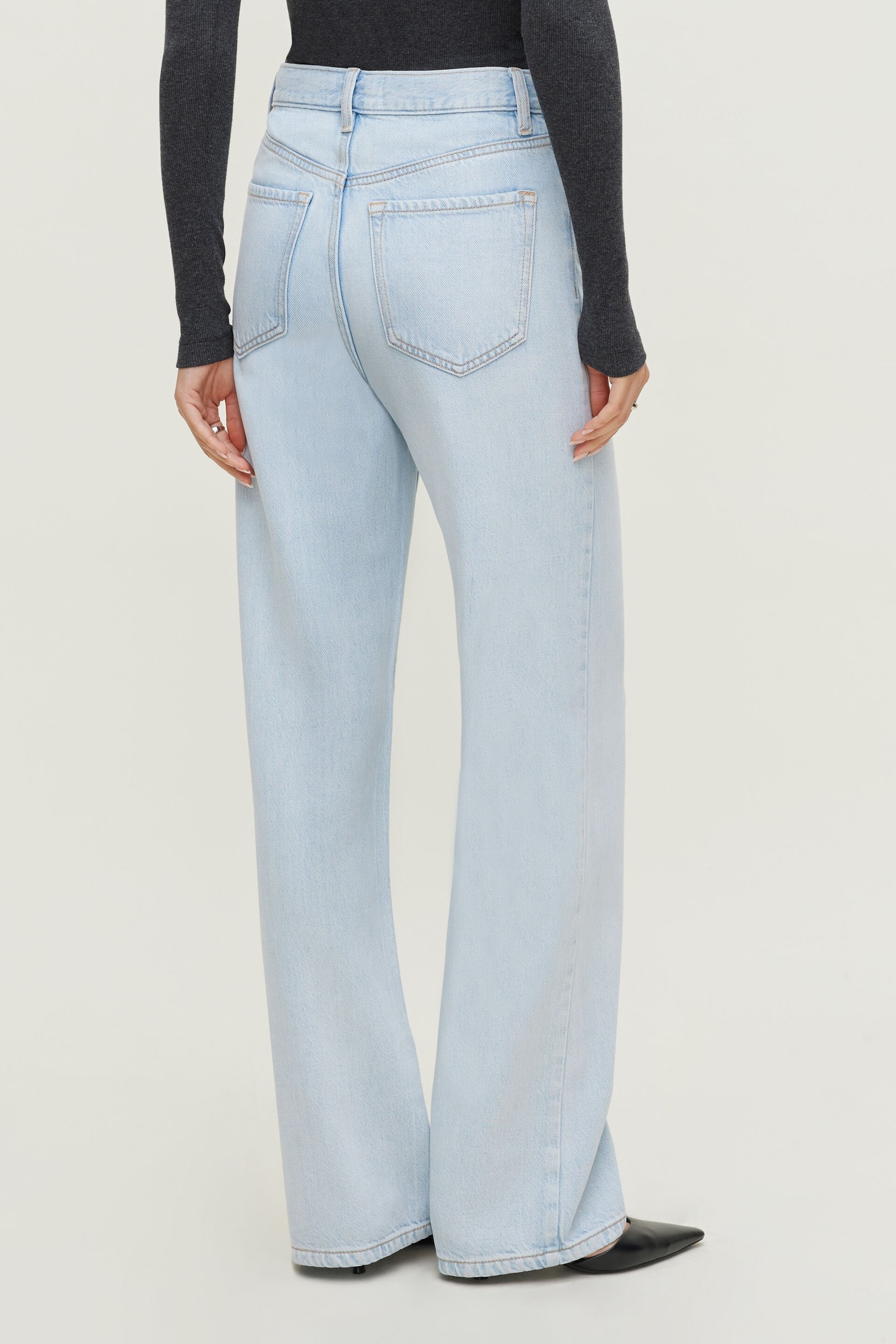 Heidi High Rise Wide Leg Tencel™ Jeans