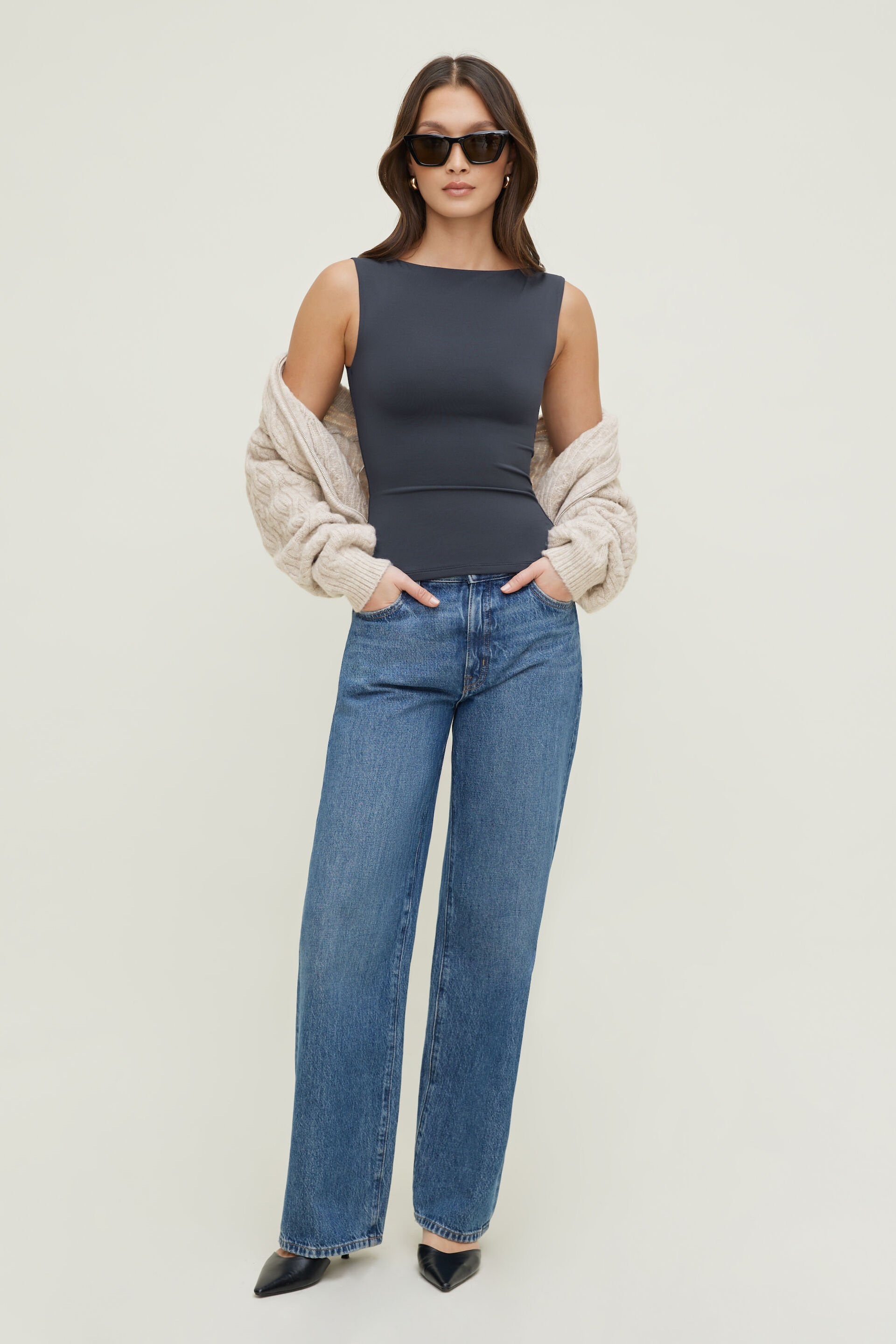 Nola Sculpt Tank Top