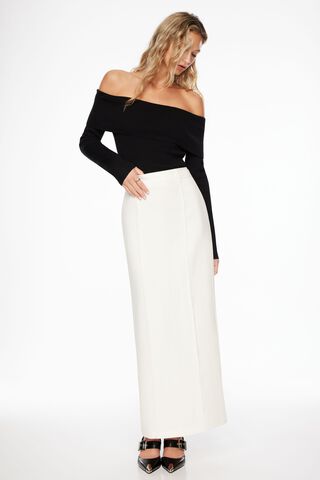 White pencil skirt maxi Clearance