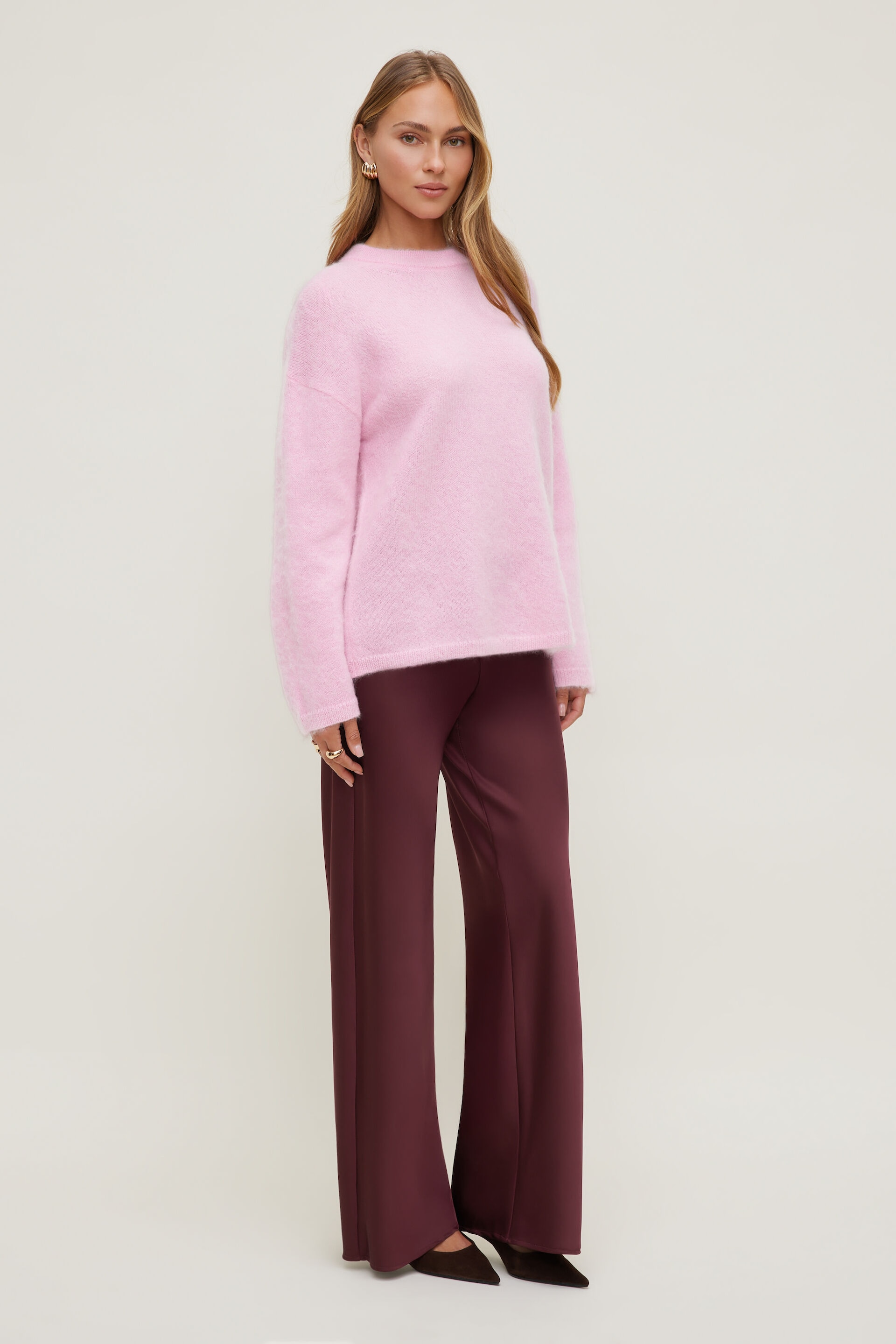 Premium Mohair Wide Sleeve Sweater