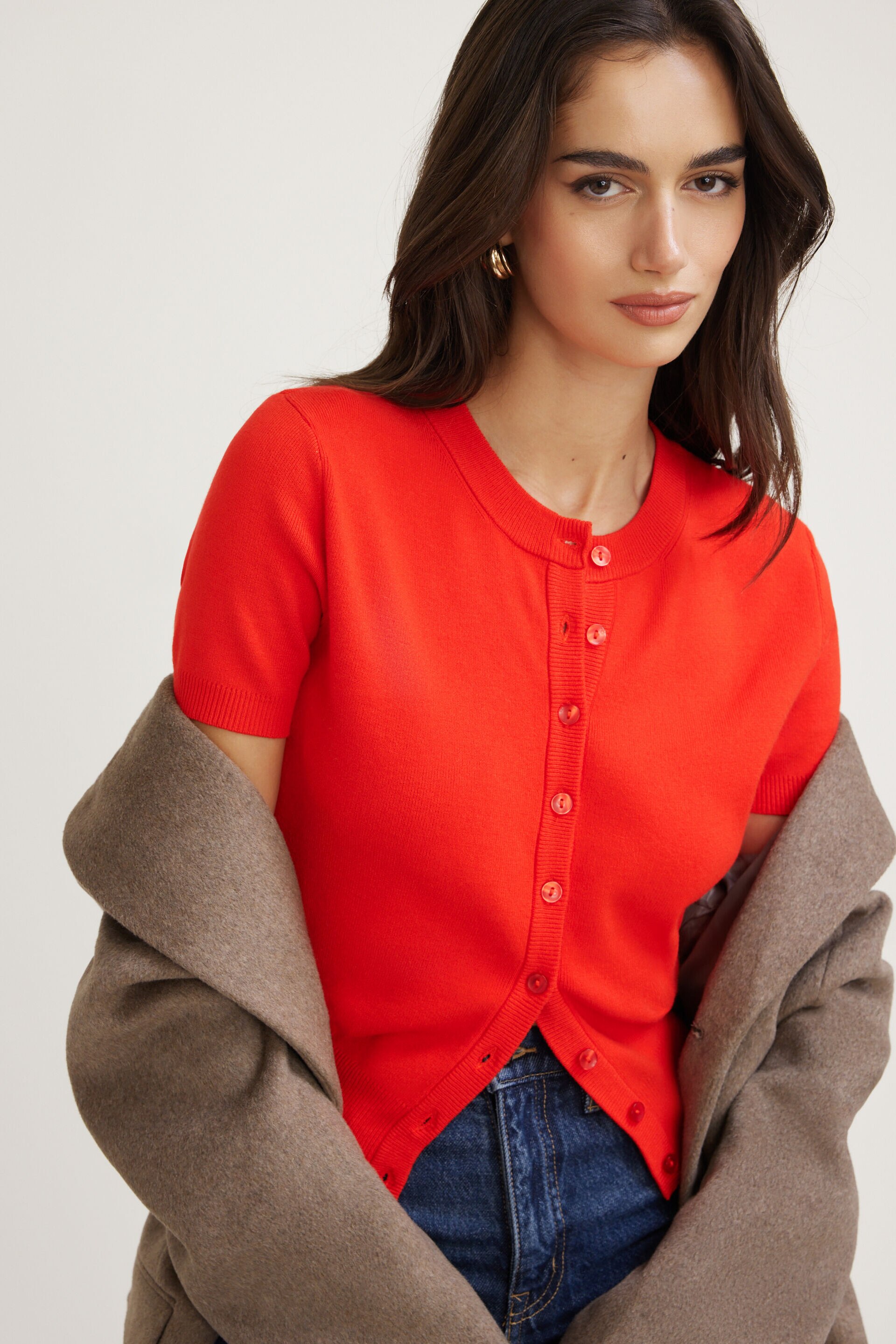 Becca Short Sleeve Cardigan