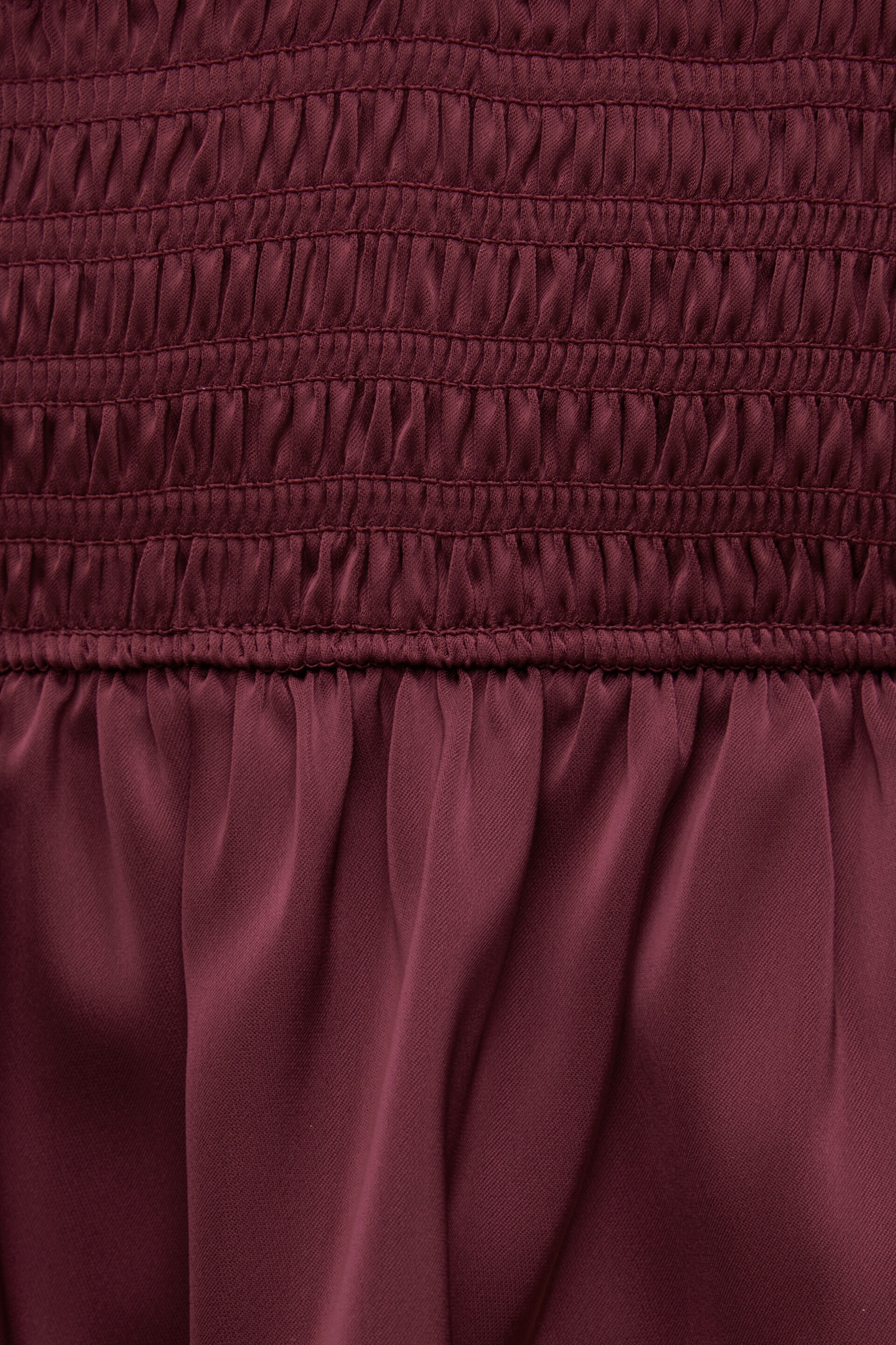 Plunge Satin Halter Top