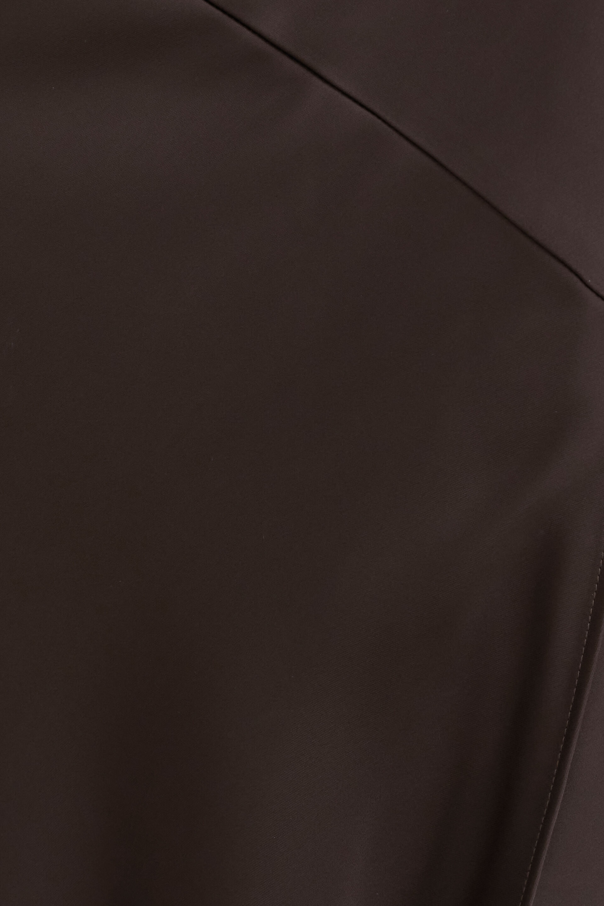 Halter Cowl Neck Satin Blouse