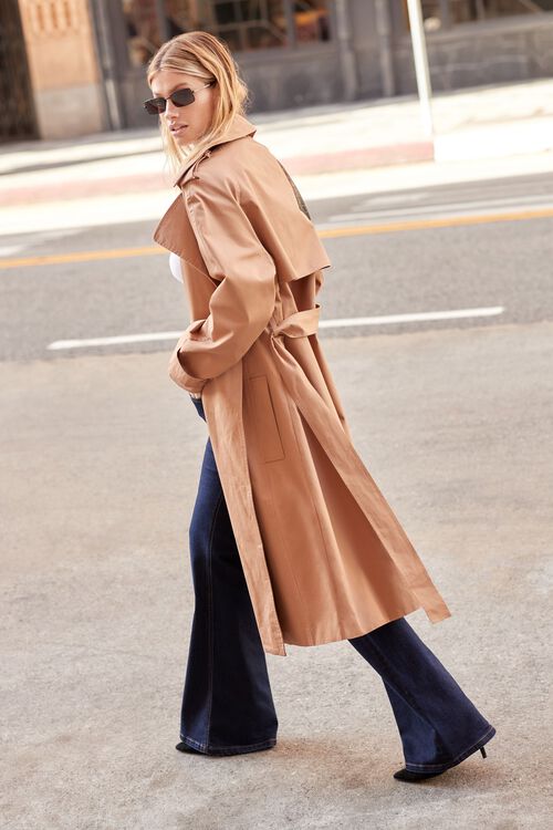 Long Trench Coat Beige Dynamite