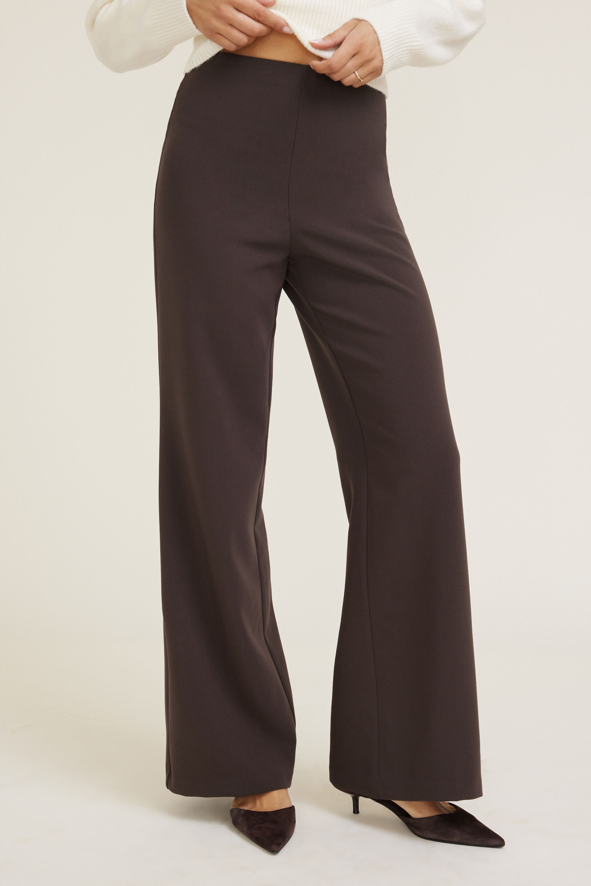 Clean Wide Leg Pants