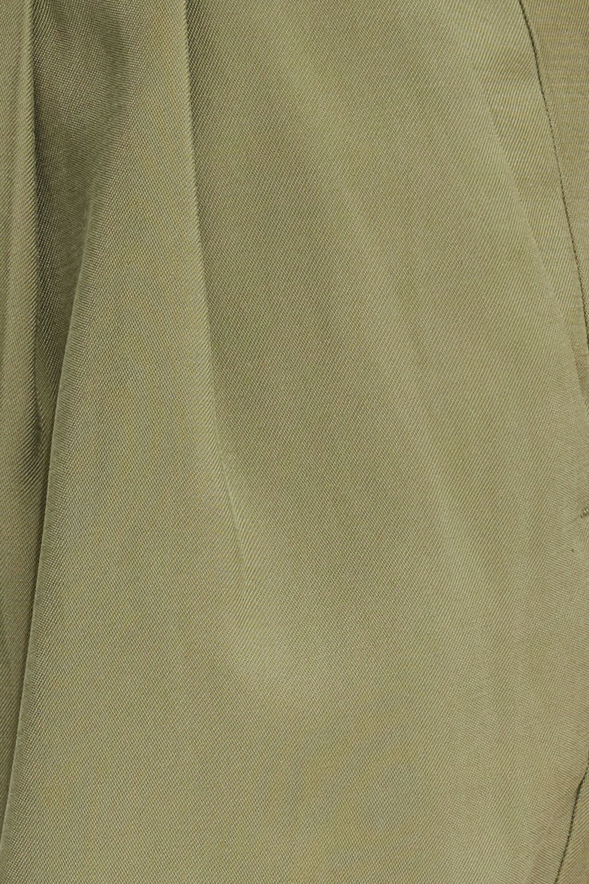 Short plissé en twill