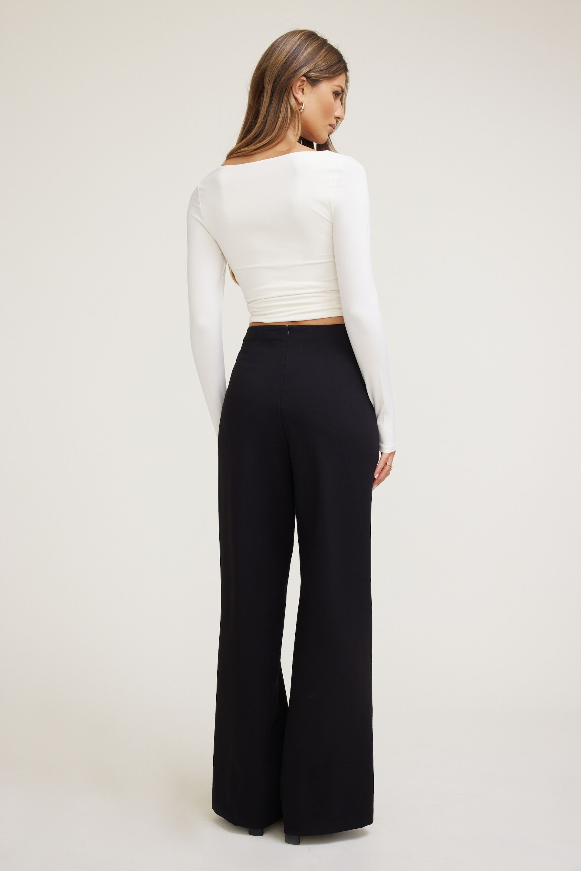 Clean Wide Leg Pants